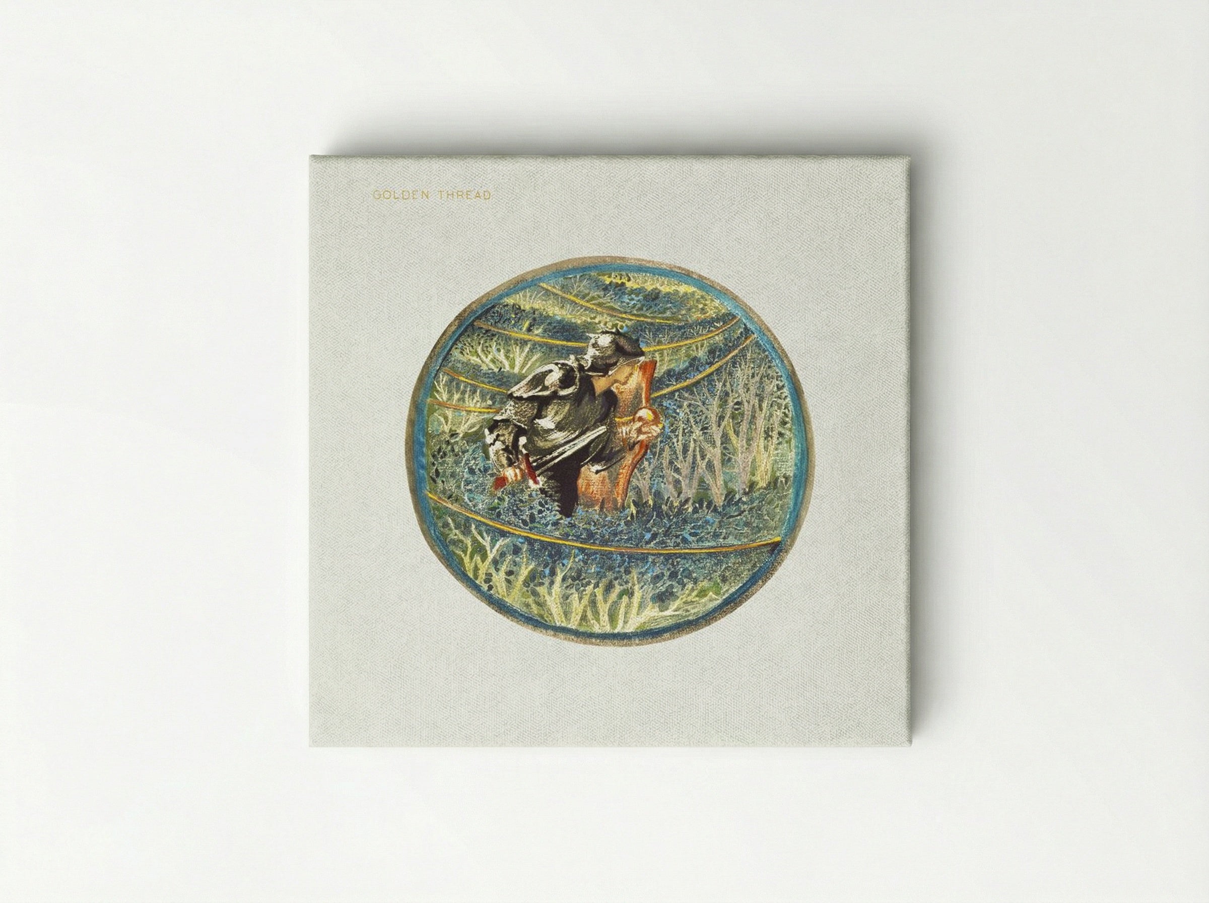 Golden Thread from The Flower Book - Edward Burne-Jones - Canvas