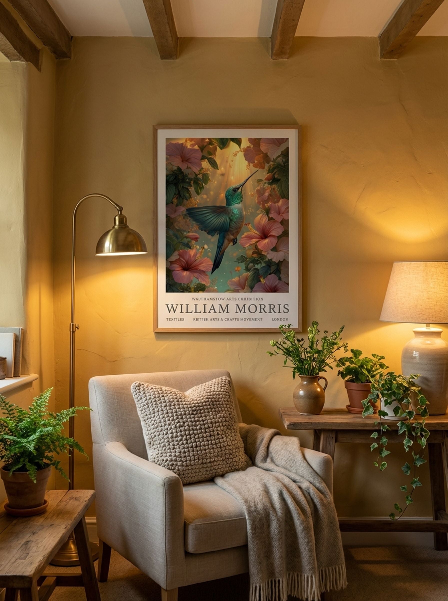 Hummingbird Halo - William Morris