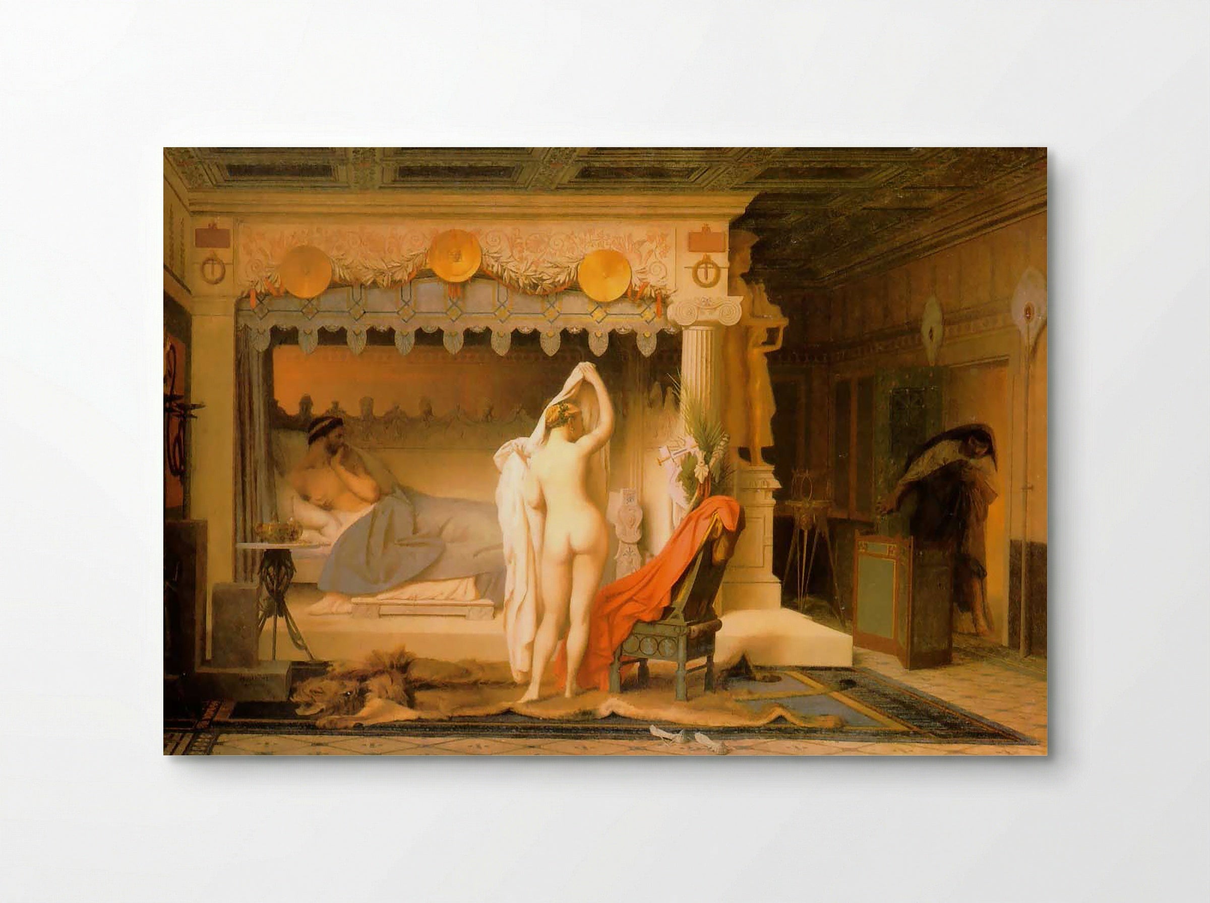 King Candaules of Lydia - Jean-Léon Gérôme - Poster