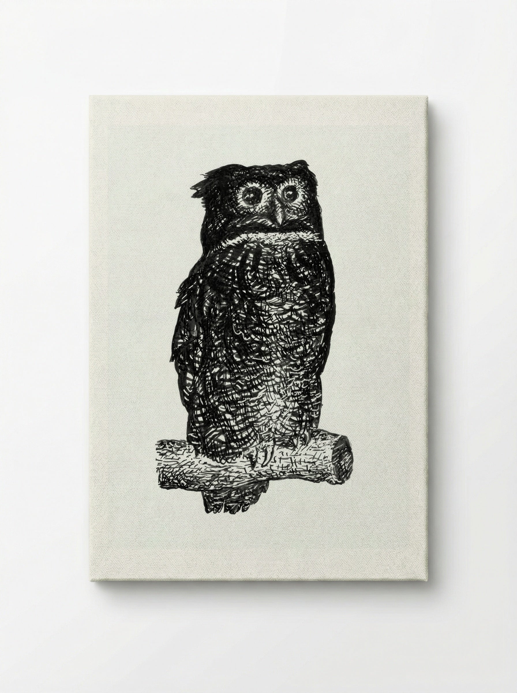 Owl - Leo Gestel - Canvas