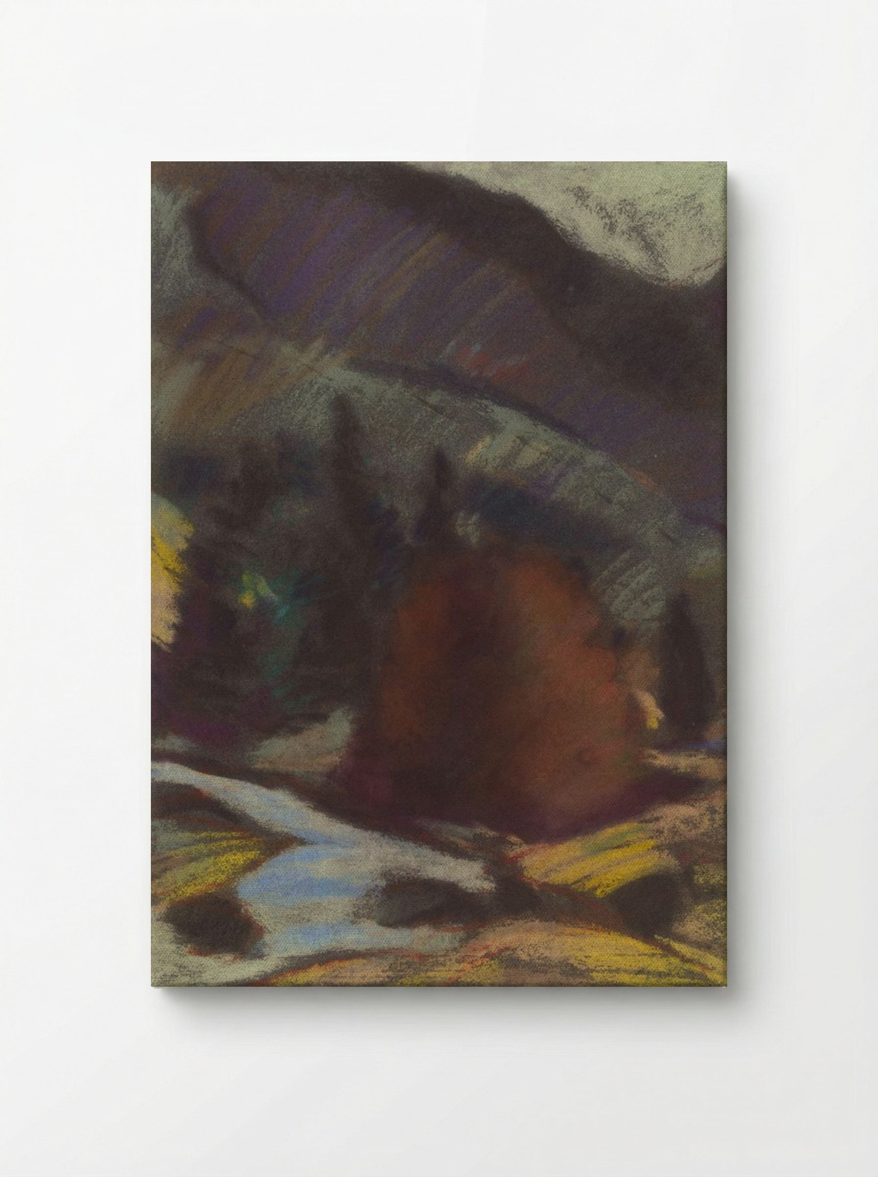 Below the Mountain - Zolo Palugyay - Canvas