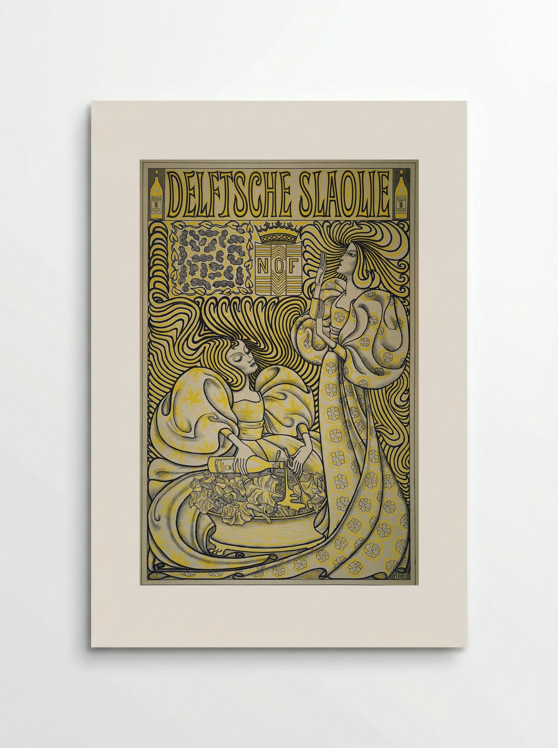 Poster for Delft Salad Oil - Jan Toorop - Poster
