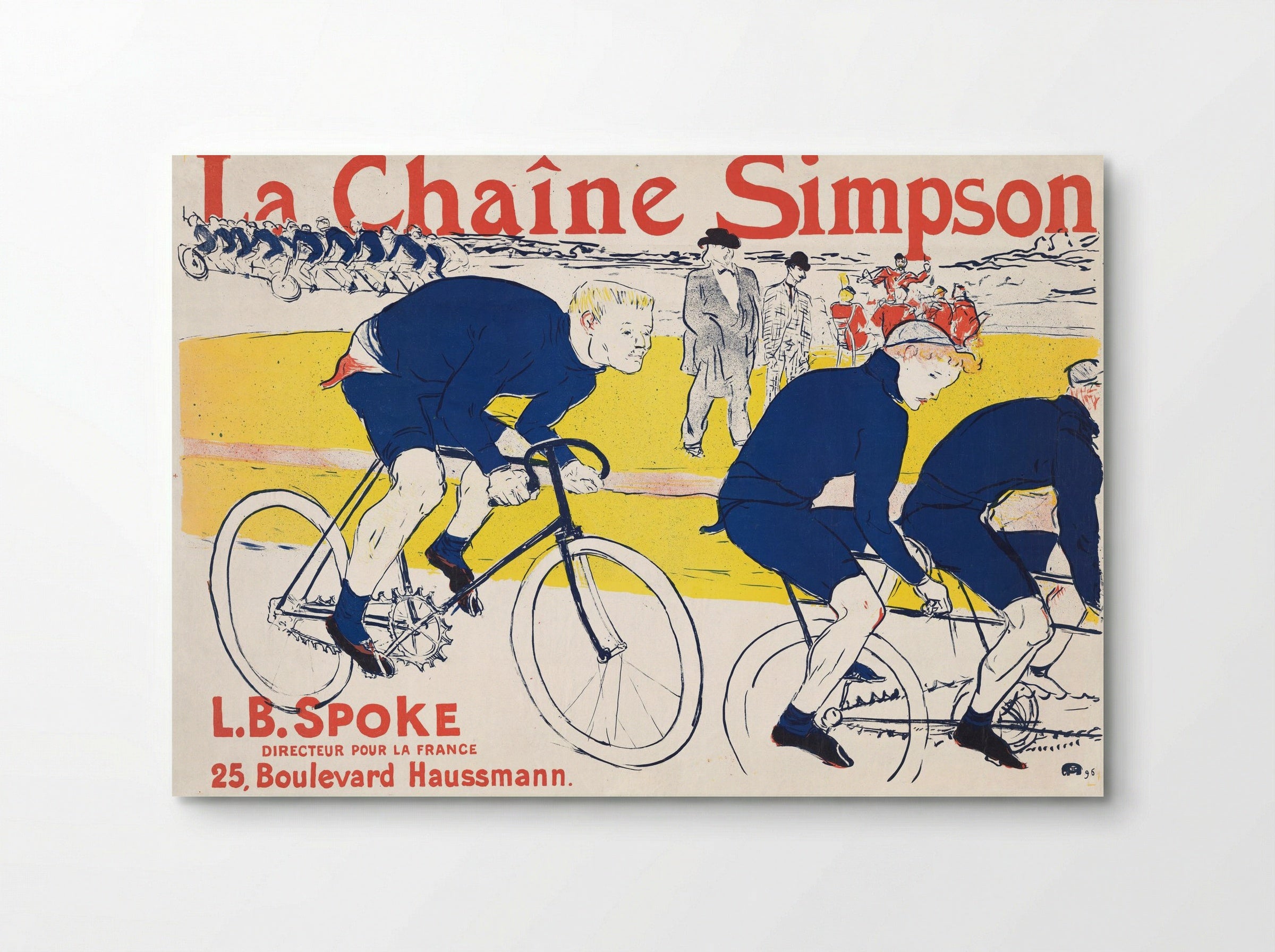 La Chaîne Simpson - Henri de Toulouse-Lautrec - Poster