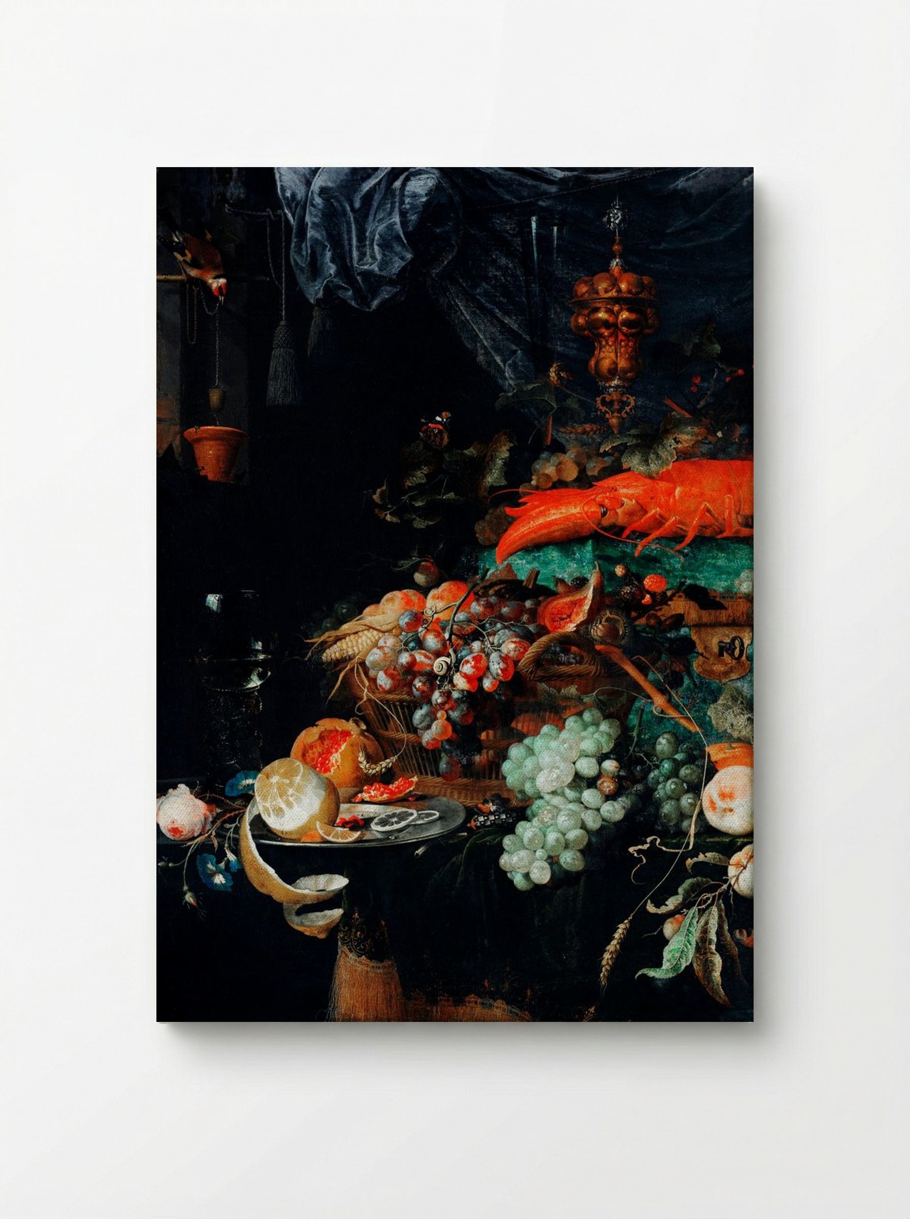 Fruits and Lobster - Abraham Mignon - Canvas