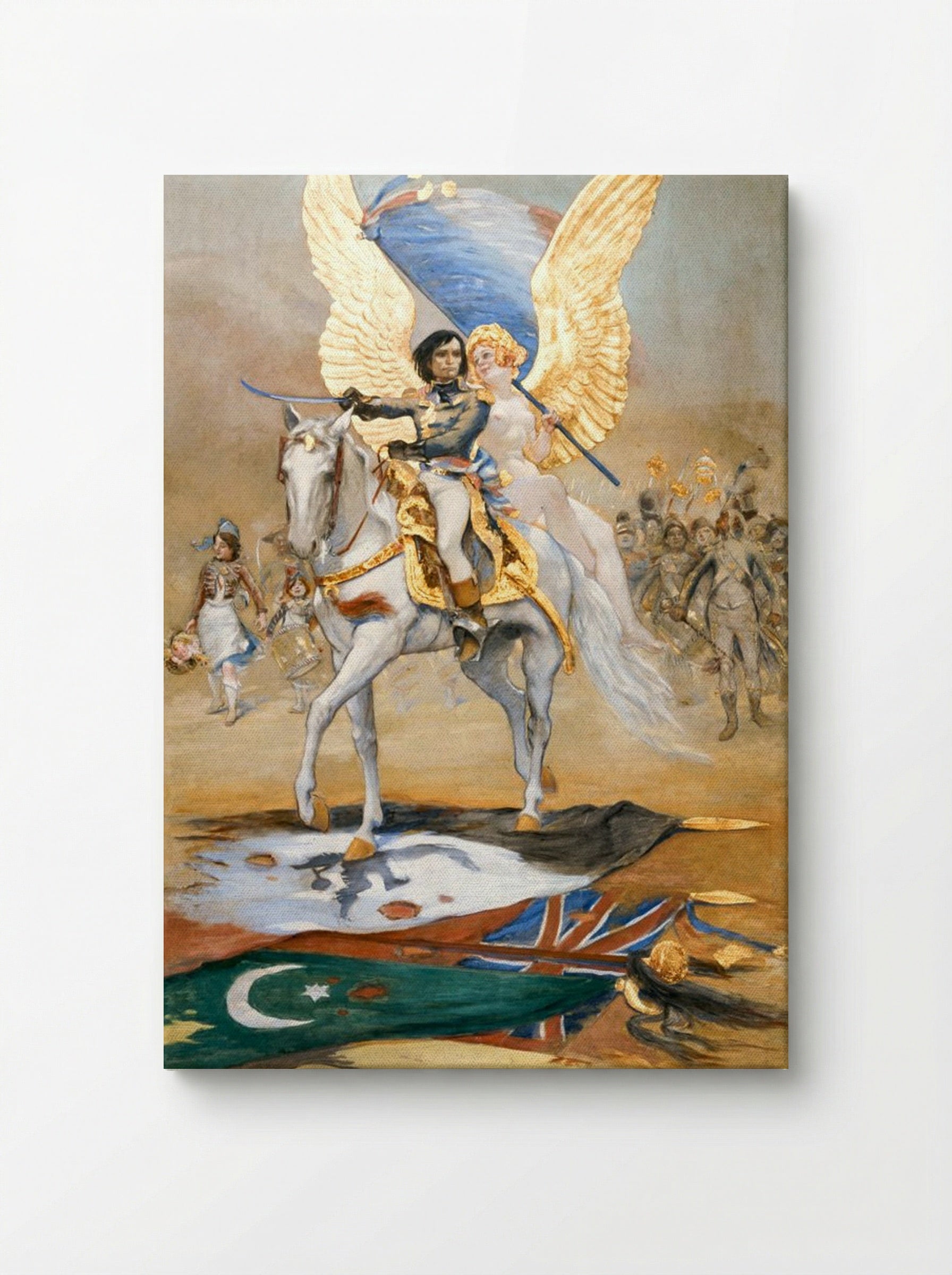 A. Bonaparte - Adolphe Willette - Canvas