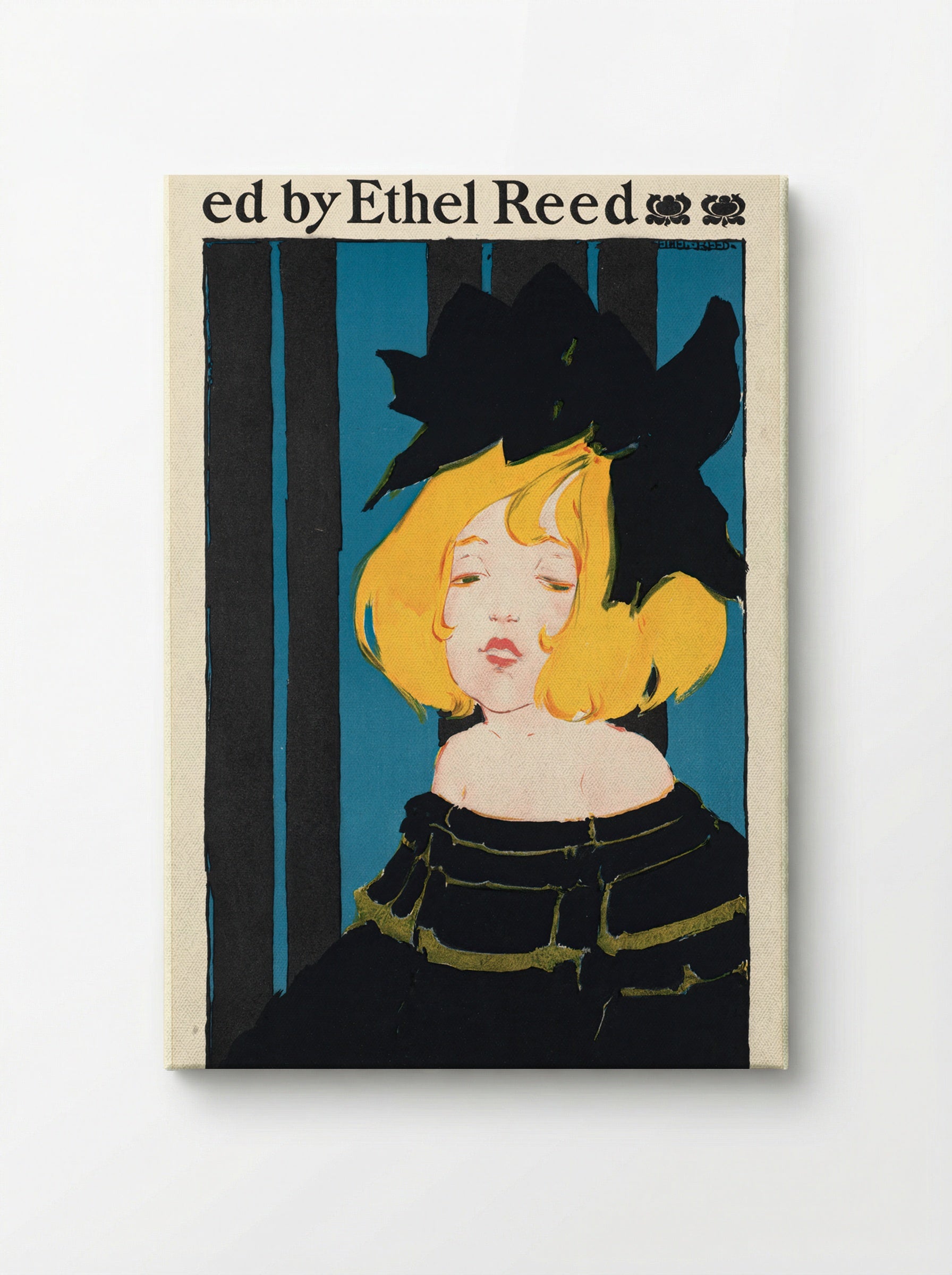 In Childhood's Country (Poster) - Ethel Reed - Canvas