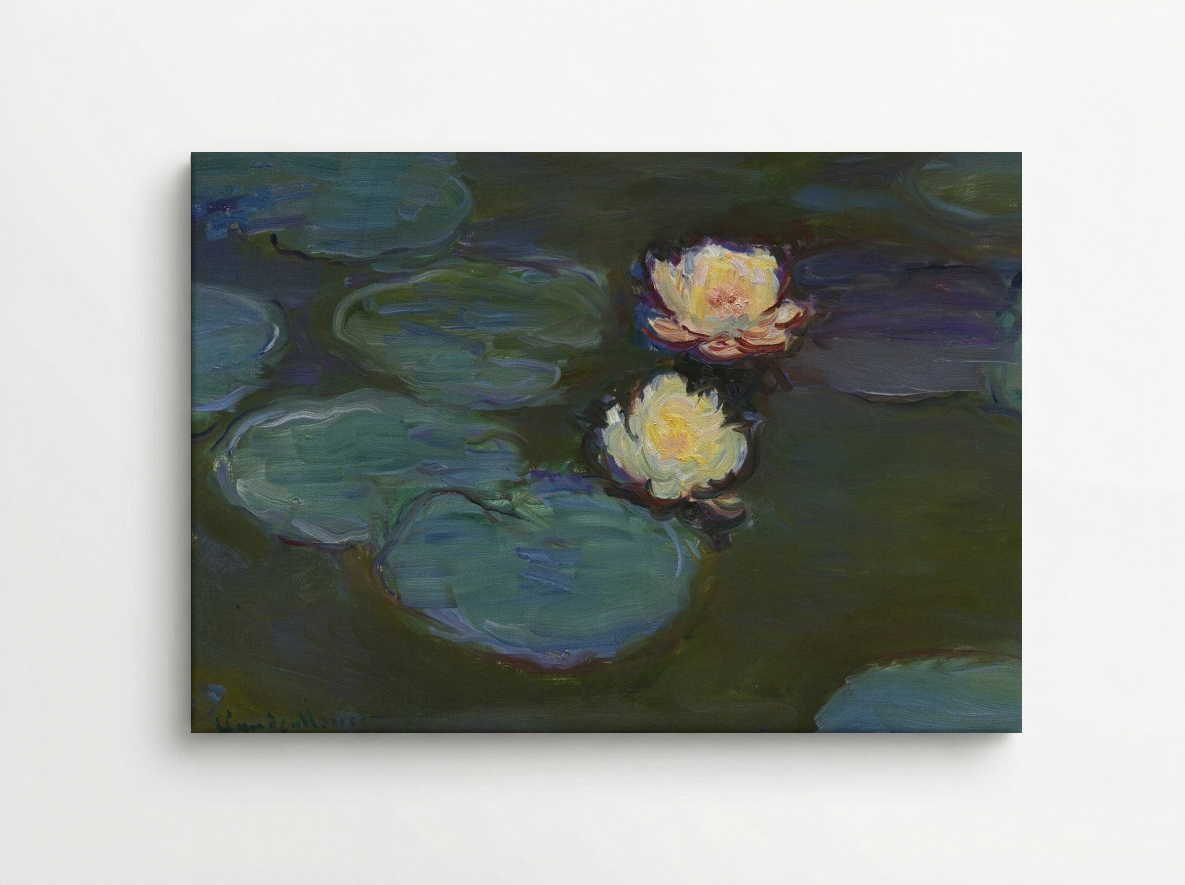 Water Lilies - Claude Monet - Canvas