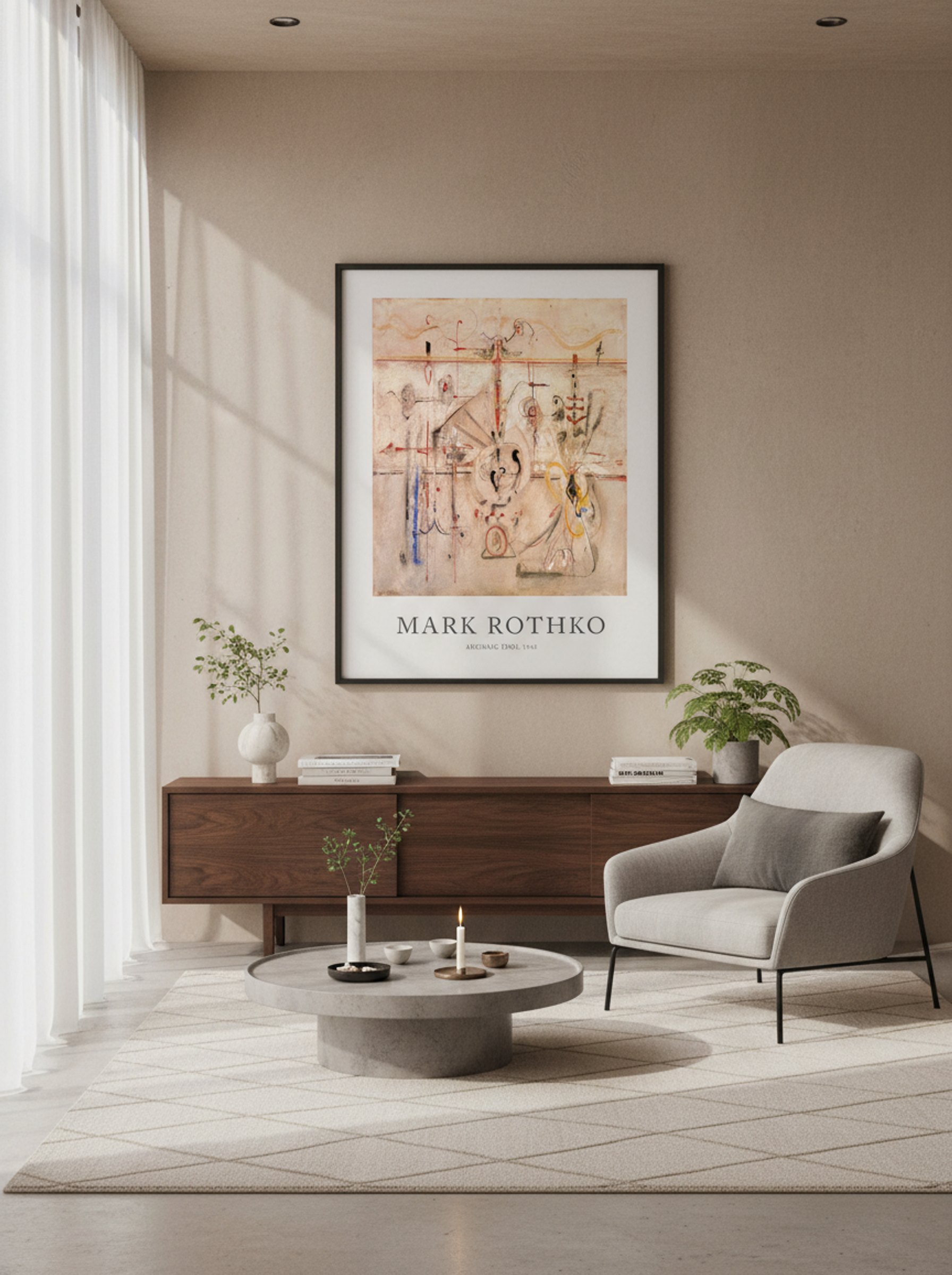 Archaic Idol - Mark Rothko - Lifestyle