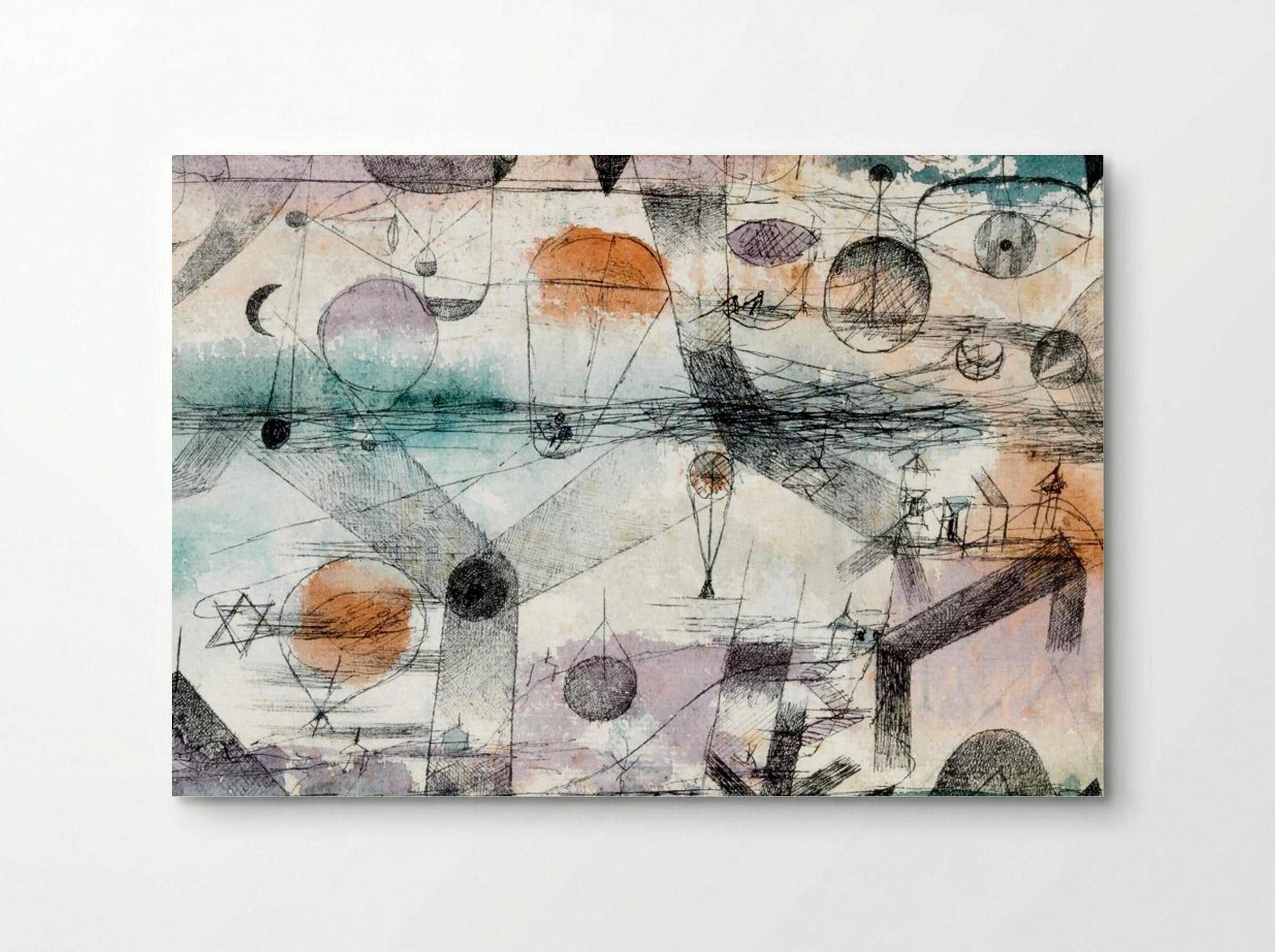 In the Realm of Air - Paul Klee - Poster