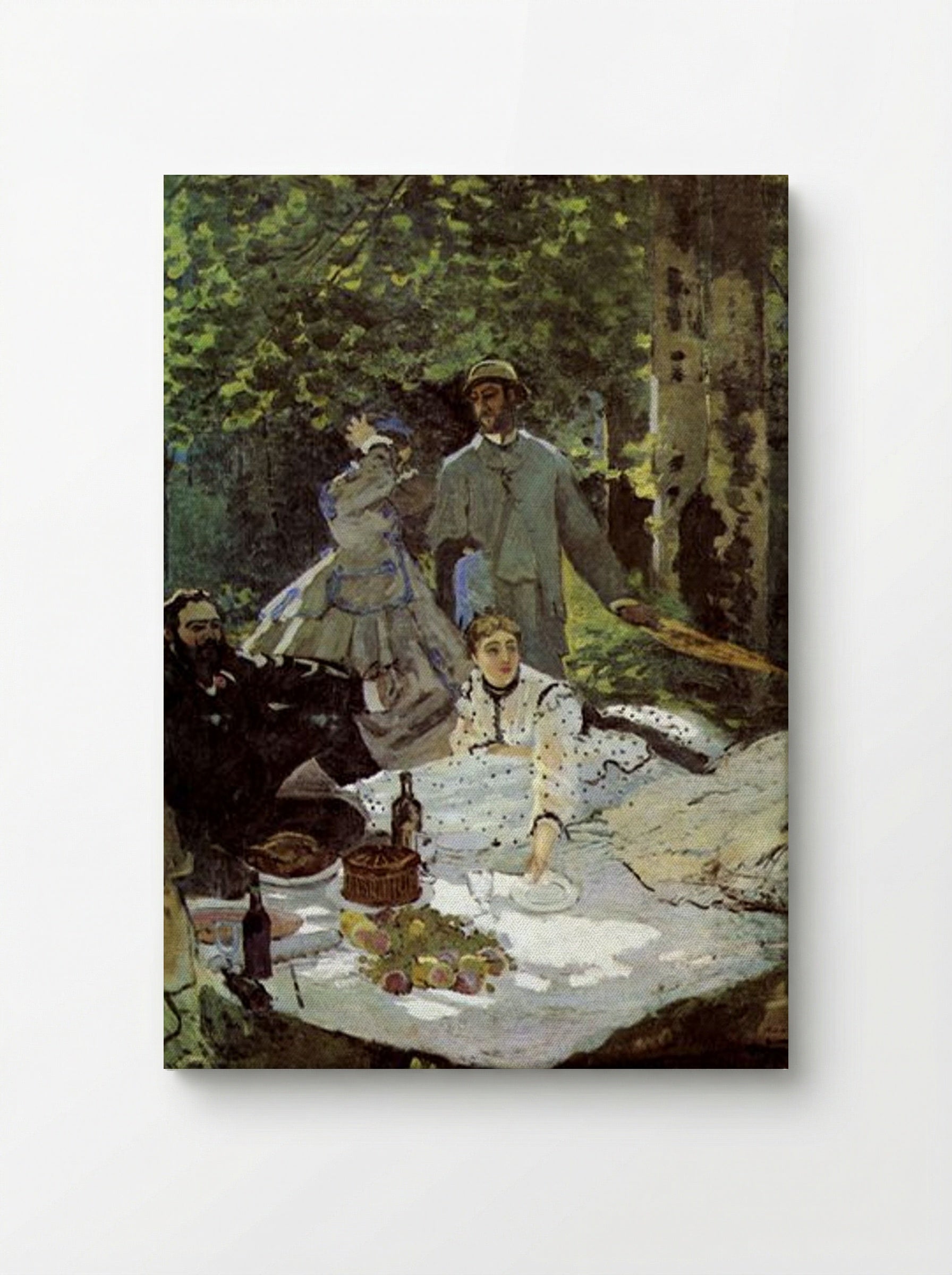 Le Déjeuner sur l'herbe - Claude Monet - Canvas