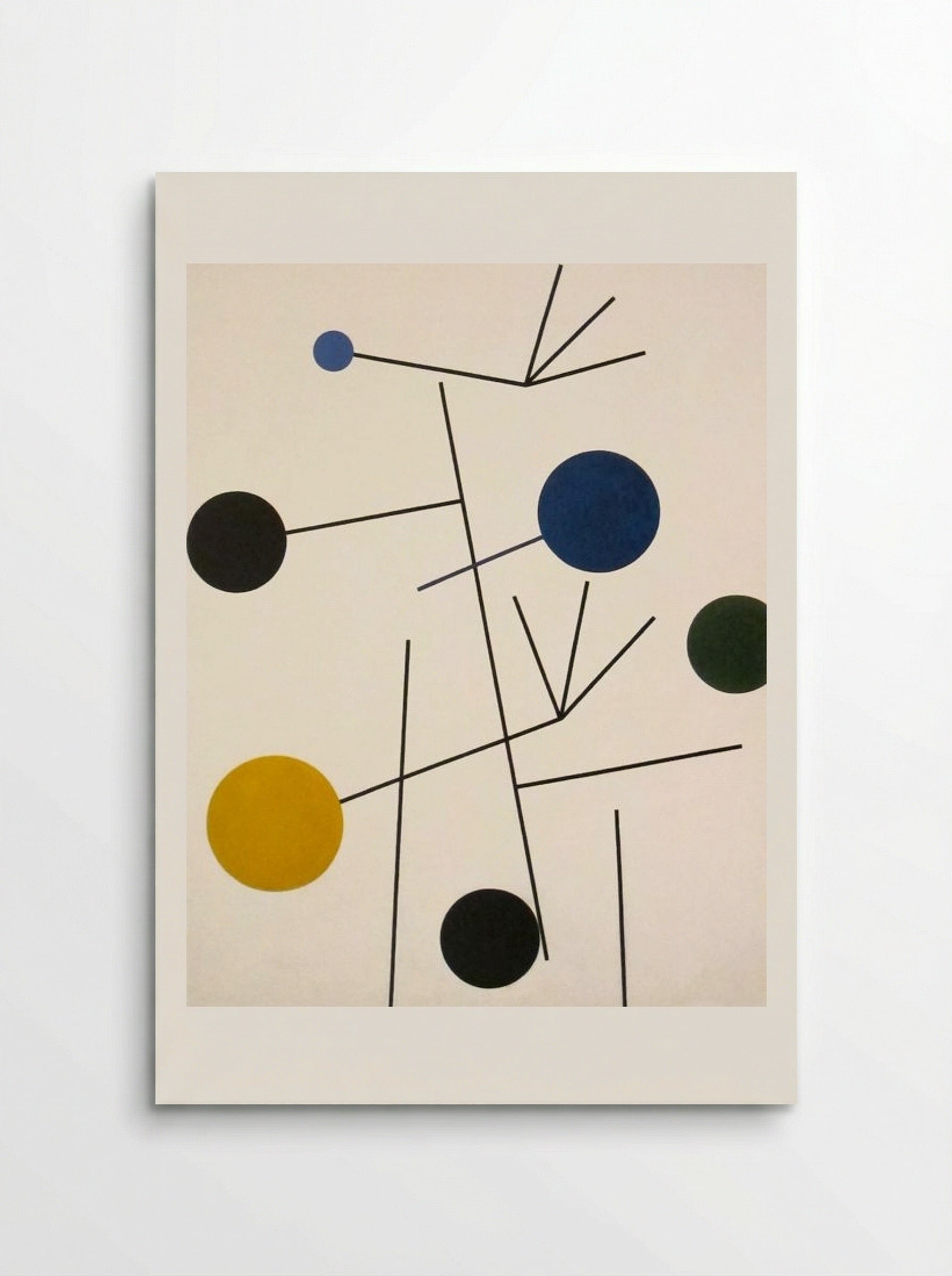 Rising, Falling, Flying - Sophie Taeuber-Arp - Poster