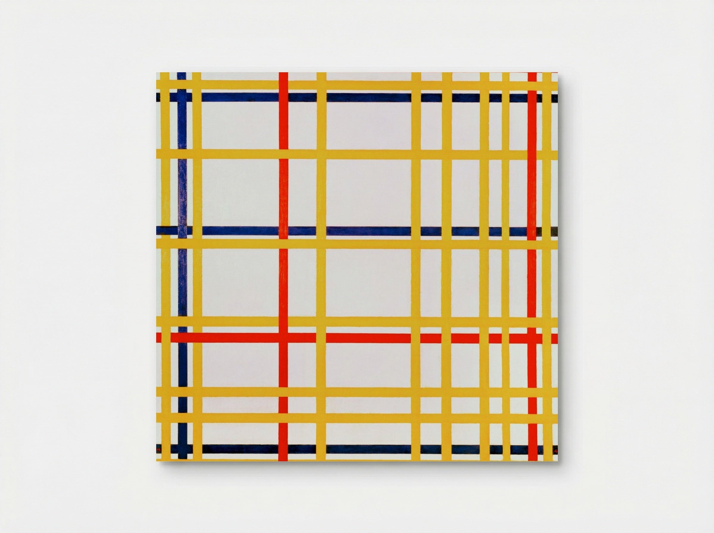 New York City I - Piet Mondrian - Poster