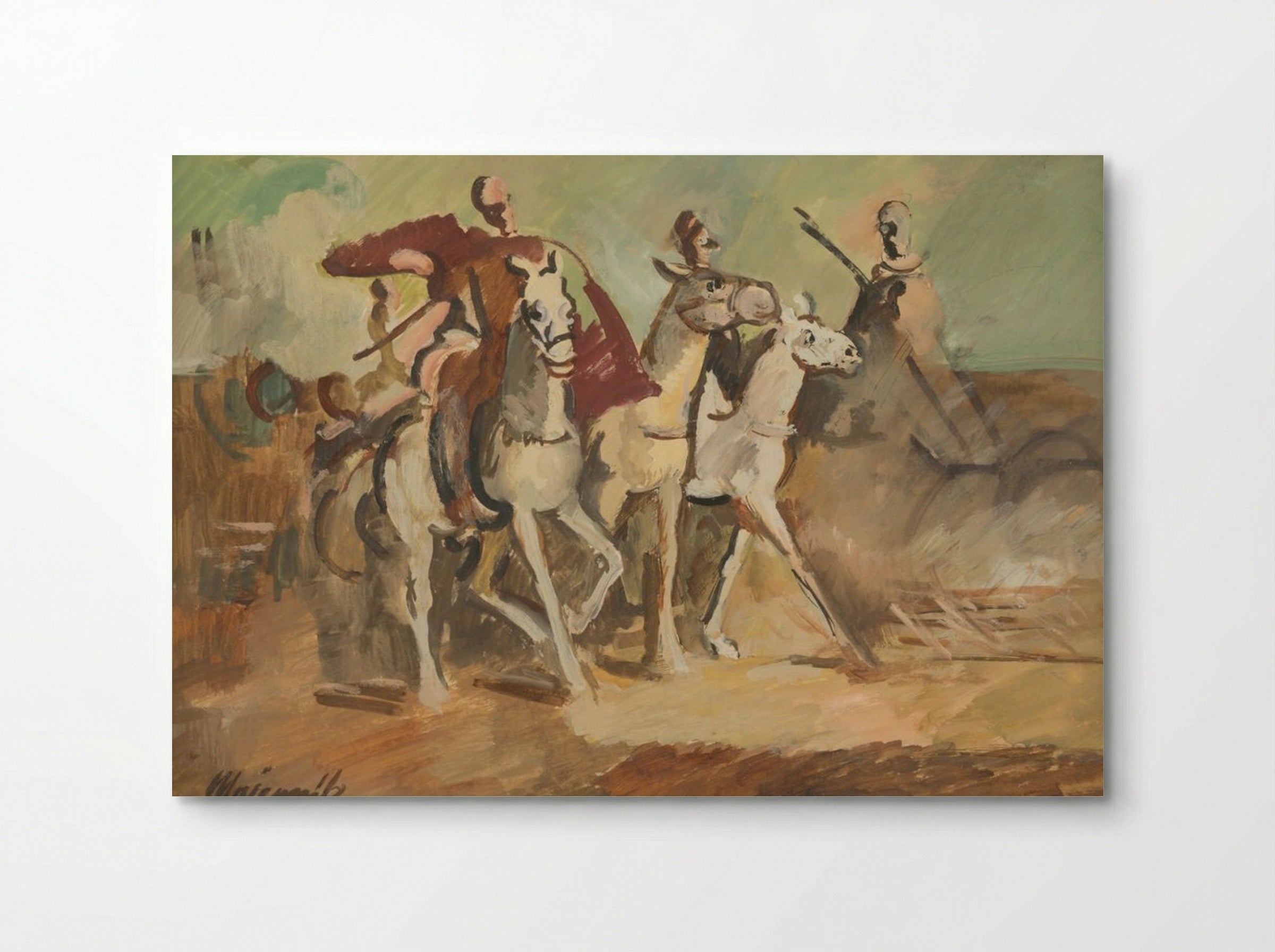 Horse Riders - Cyprián Majerník - Poster