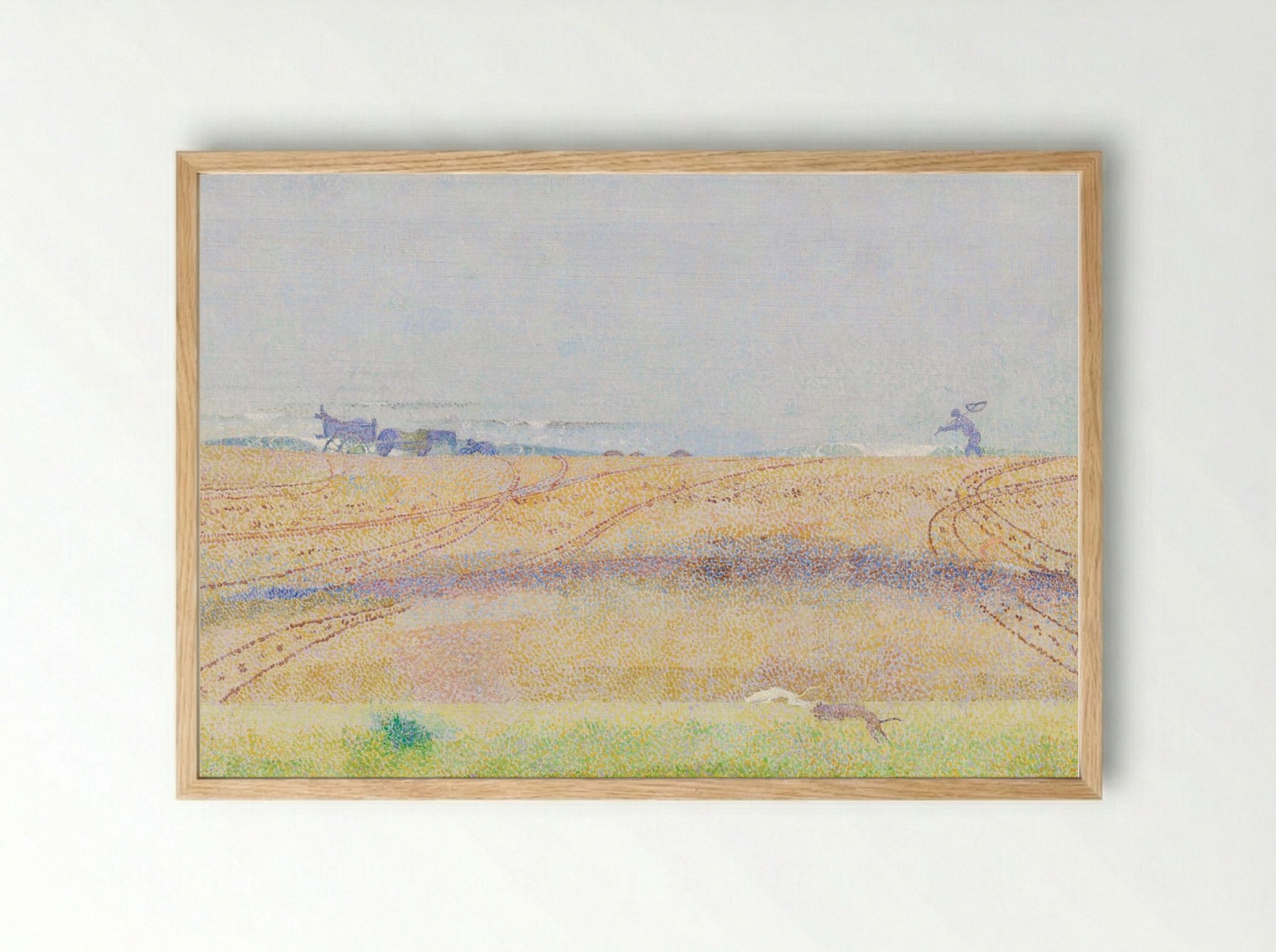 Misty Sea - Jan Toorop - Framed Print Wood