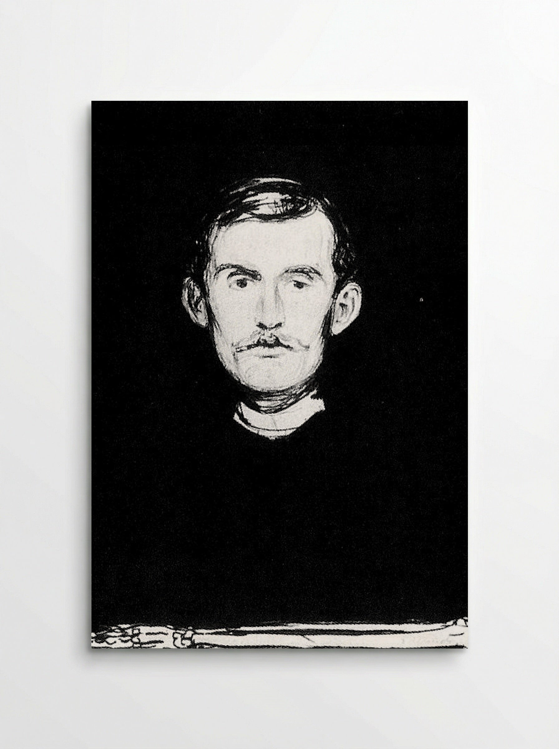 Self-Portrait I - Edvard Munch - Poster