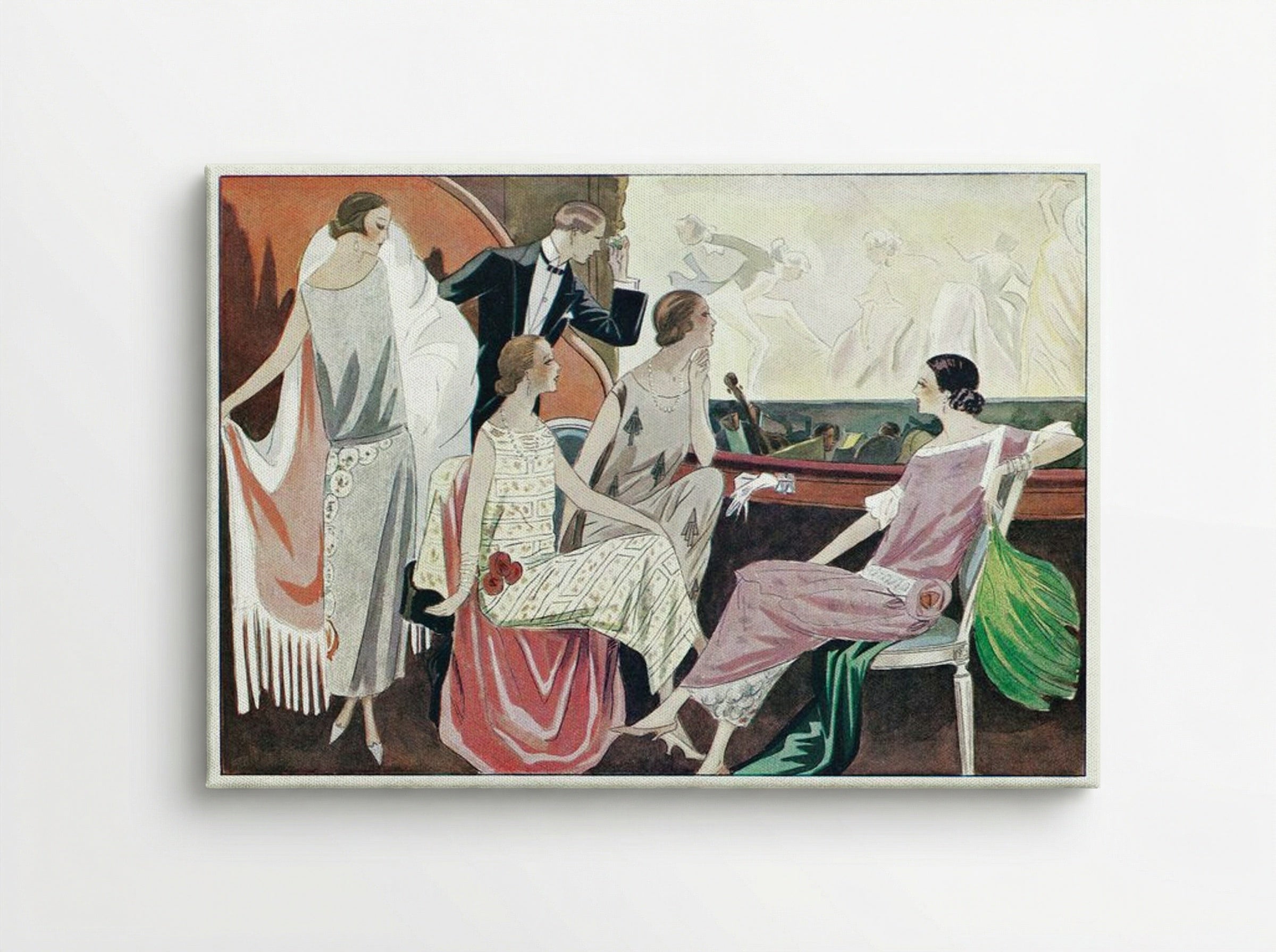 Opera Comique - Edward Henry Molyneux - Canvas