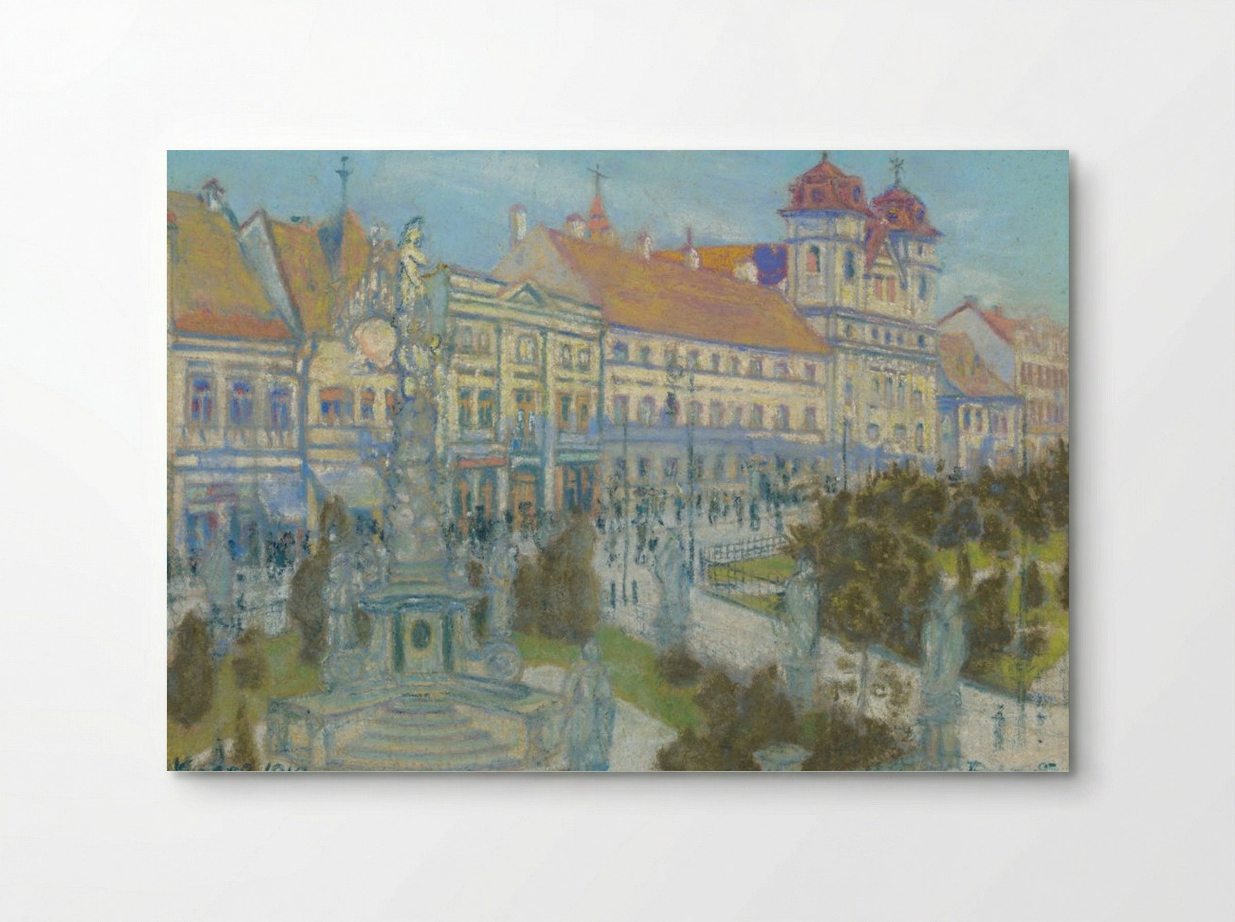 On Hlavná Street in Košice - Konštantín Bauer - Poster