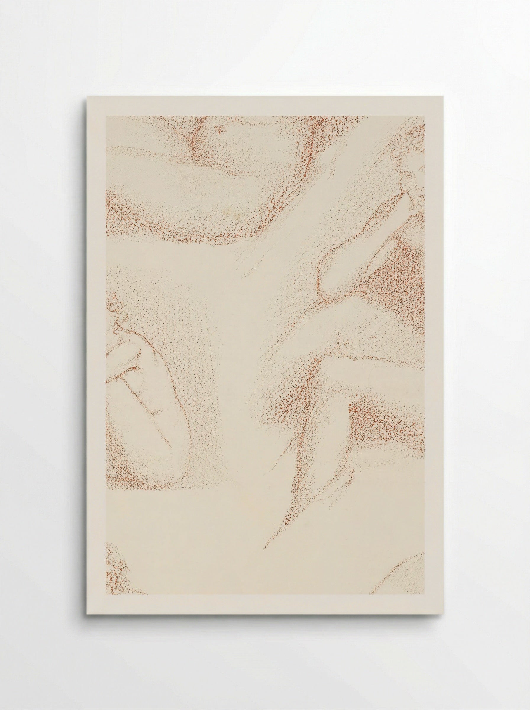 Female Nude: Five Studies of a Seated Girl - Edward Burne-Jones - Poster