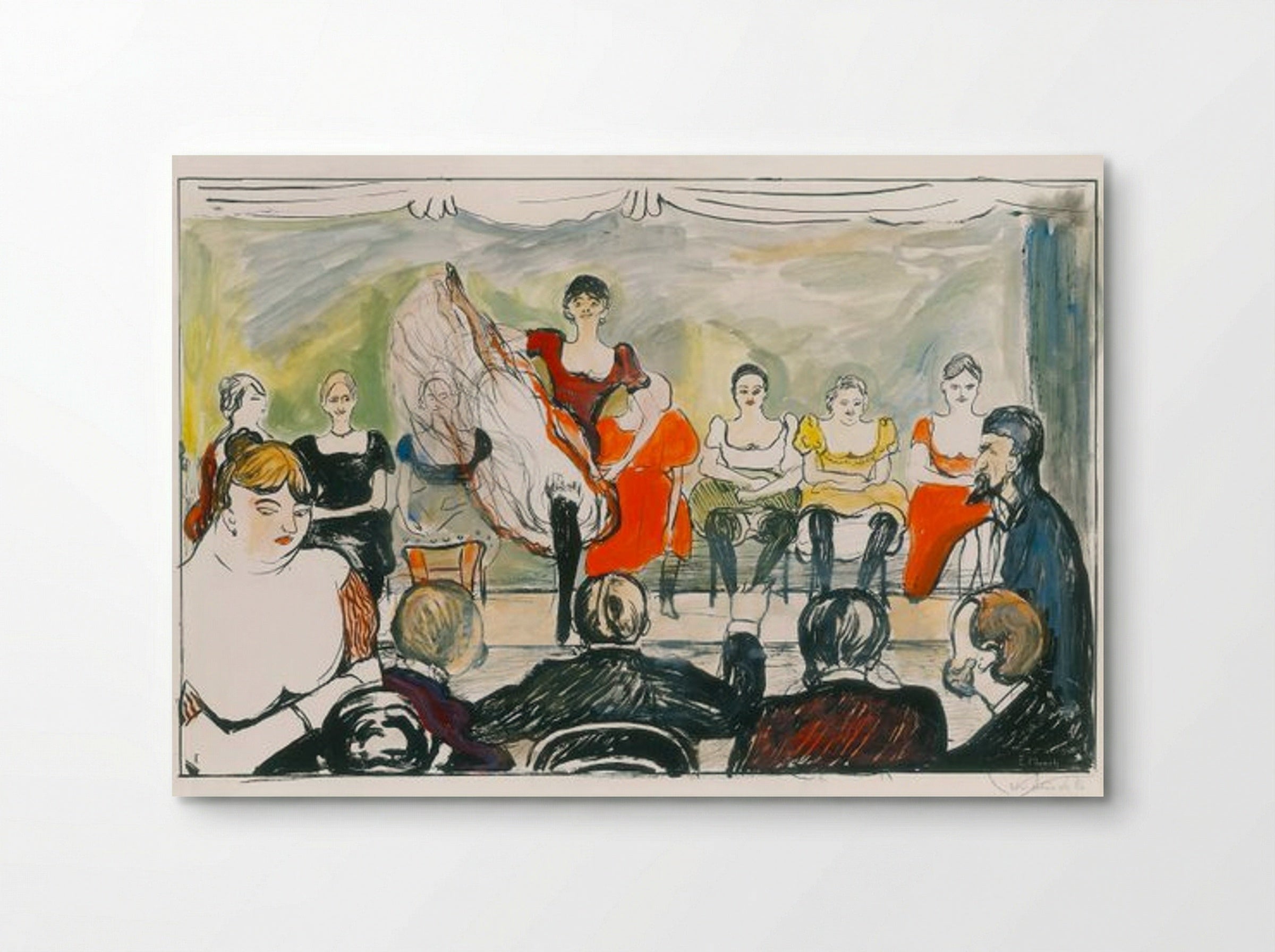 Tingeltangel - Edvard Munch - Poster