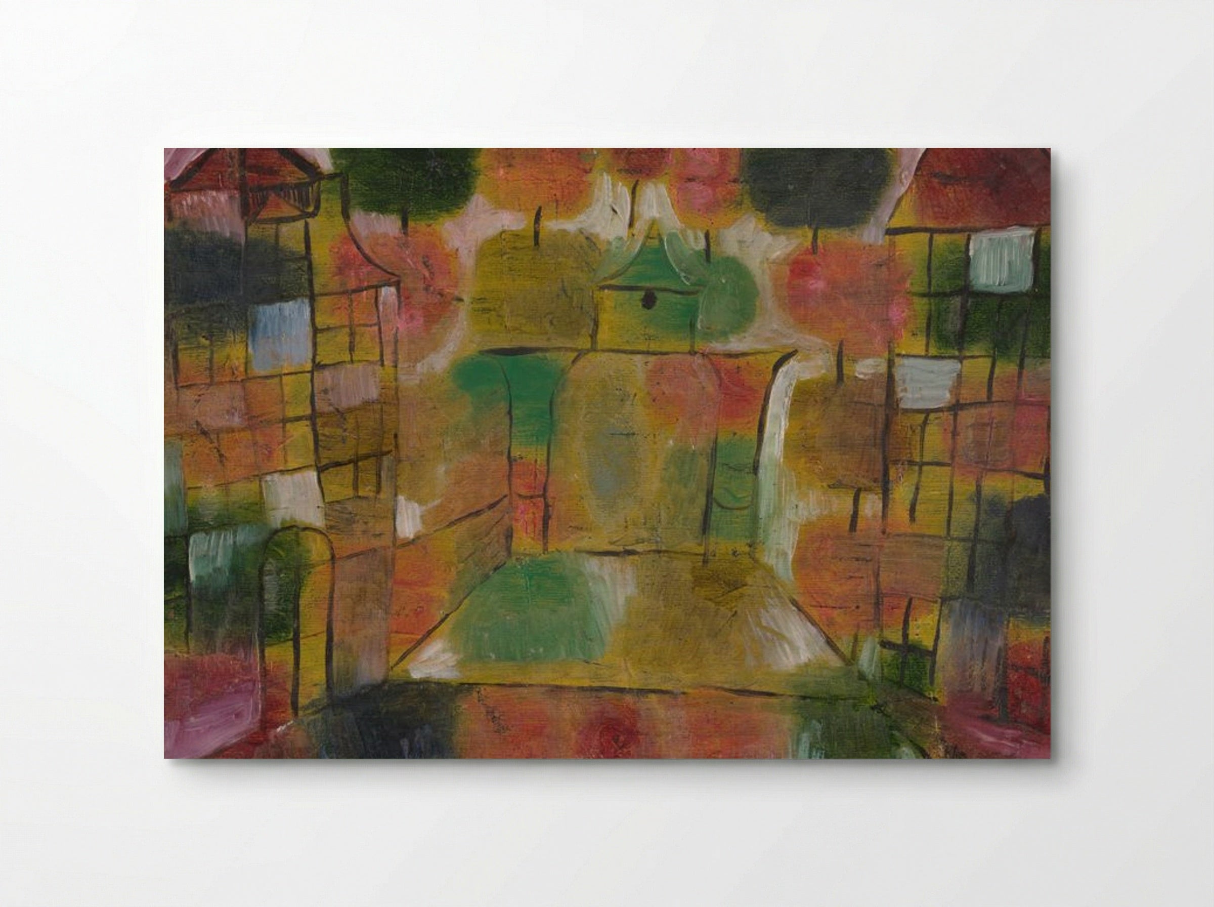 Baum und Architektur, Rhythmen - Paul Klee - Poster