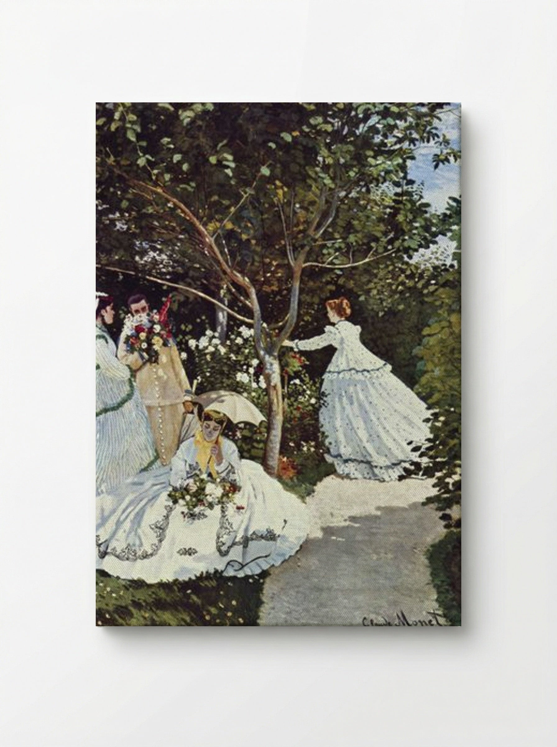 Women in the Garden - Claude Monet - Canvas