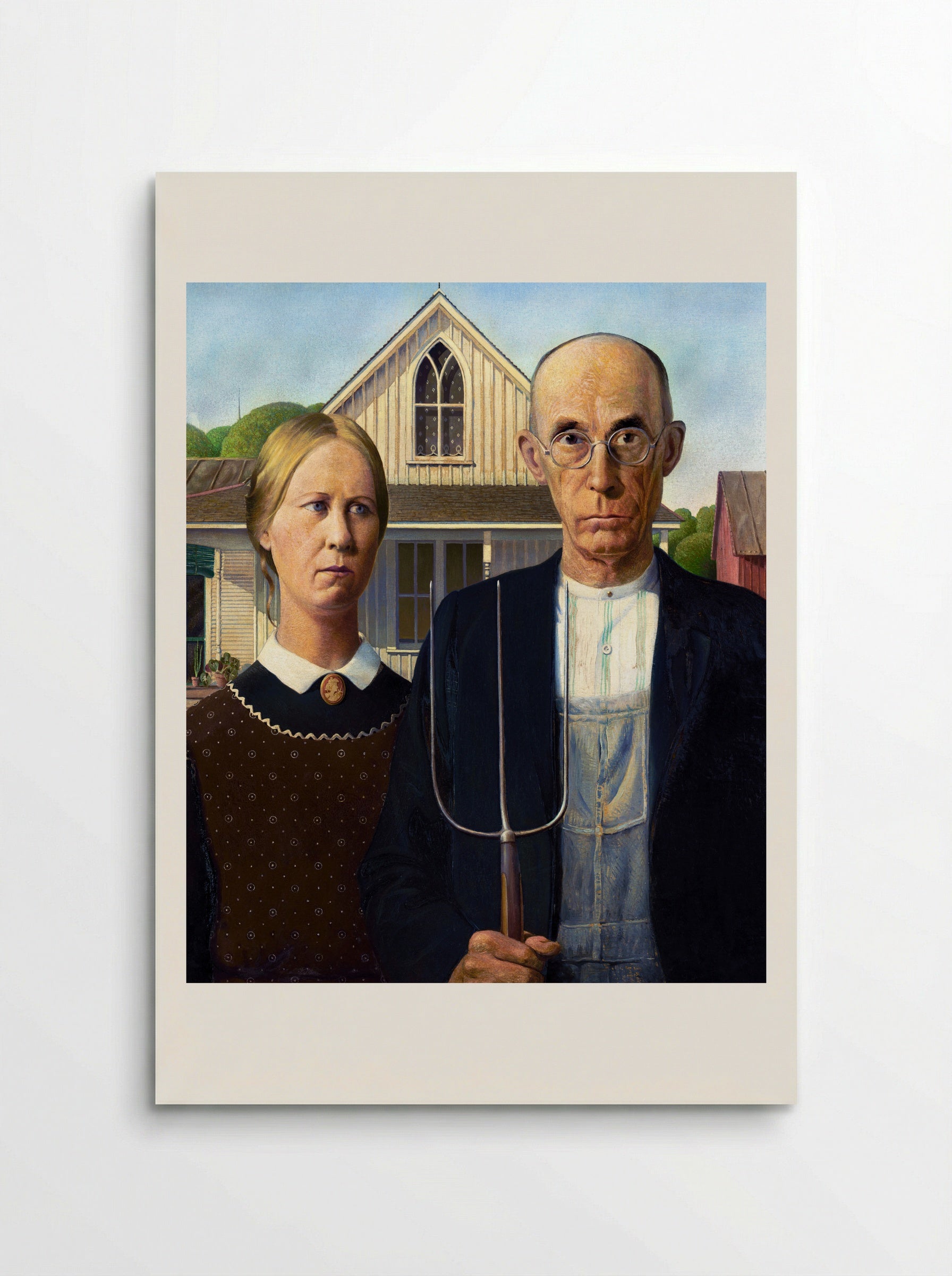 American Gothic - Grant Wood - Poster