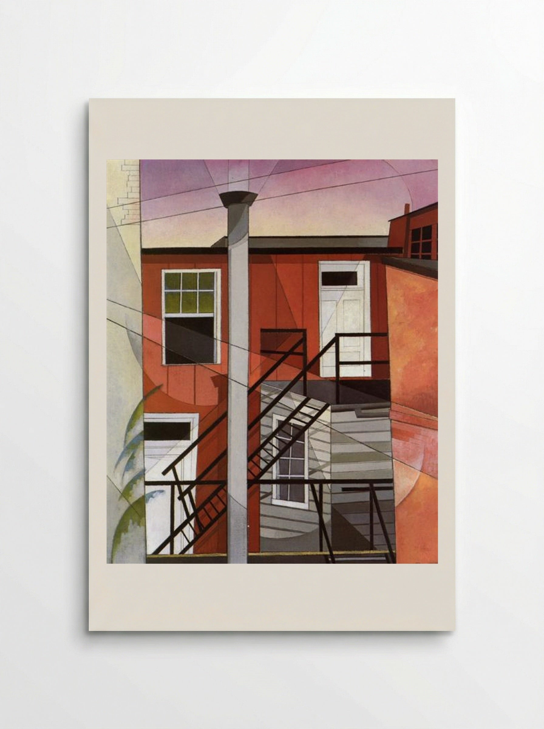 Modern Conveniences - Charles Demuth - Poster