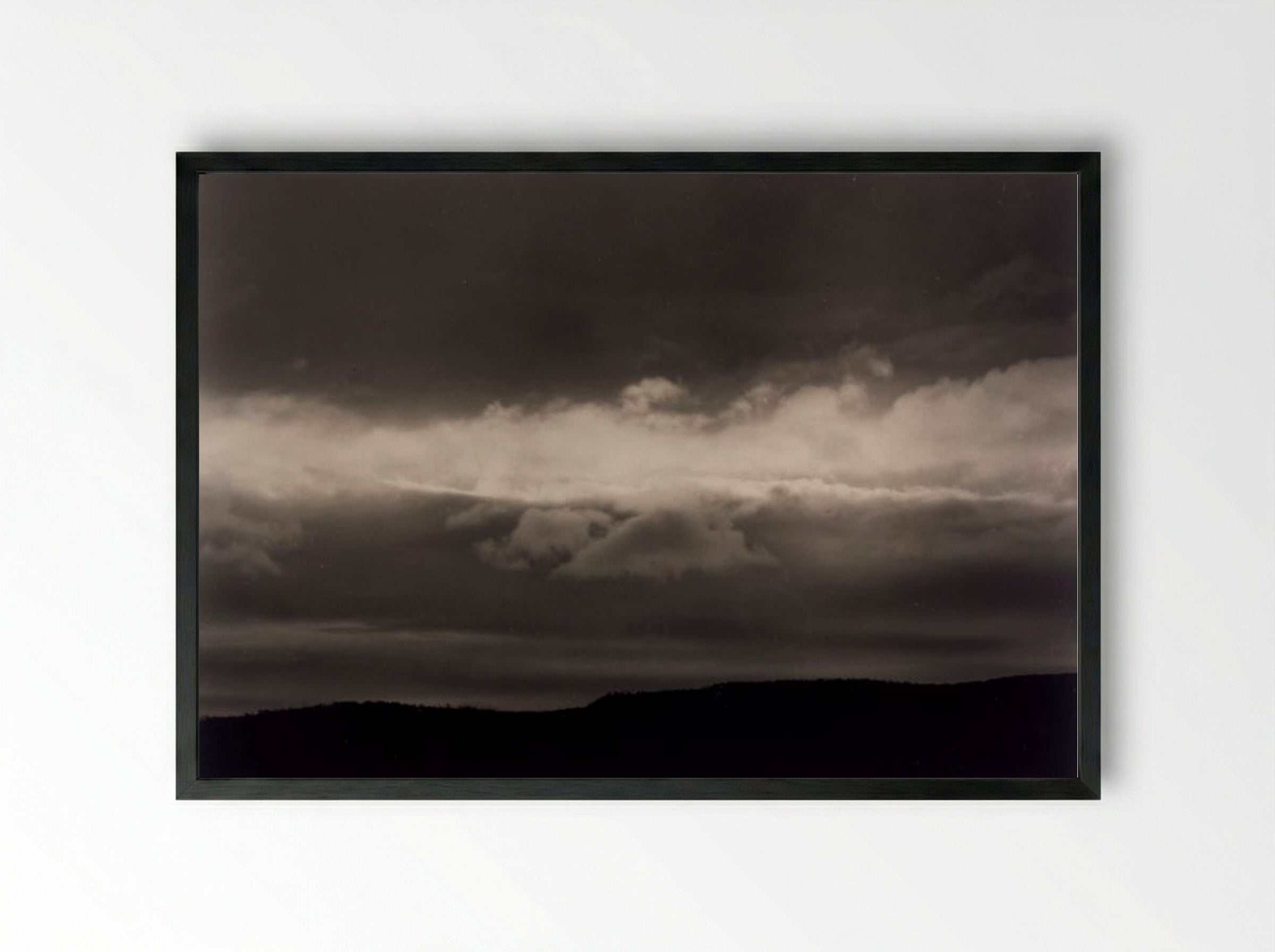 Lake George - Alfred Stieglitz - Framed Print Black