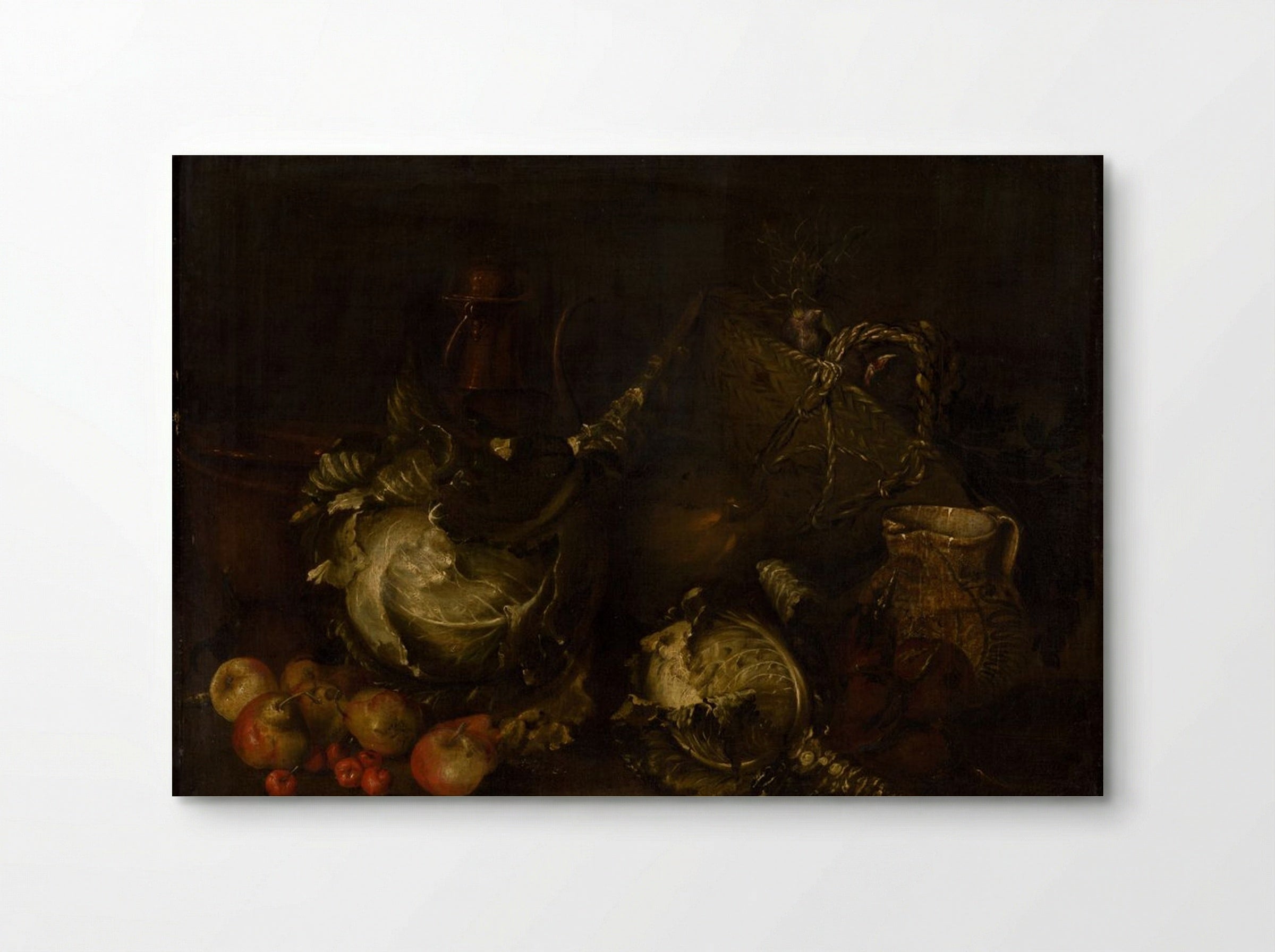 Still Life with Vegetables and Fruit - Fine Art Print - Poster