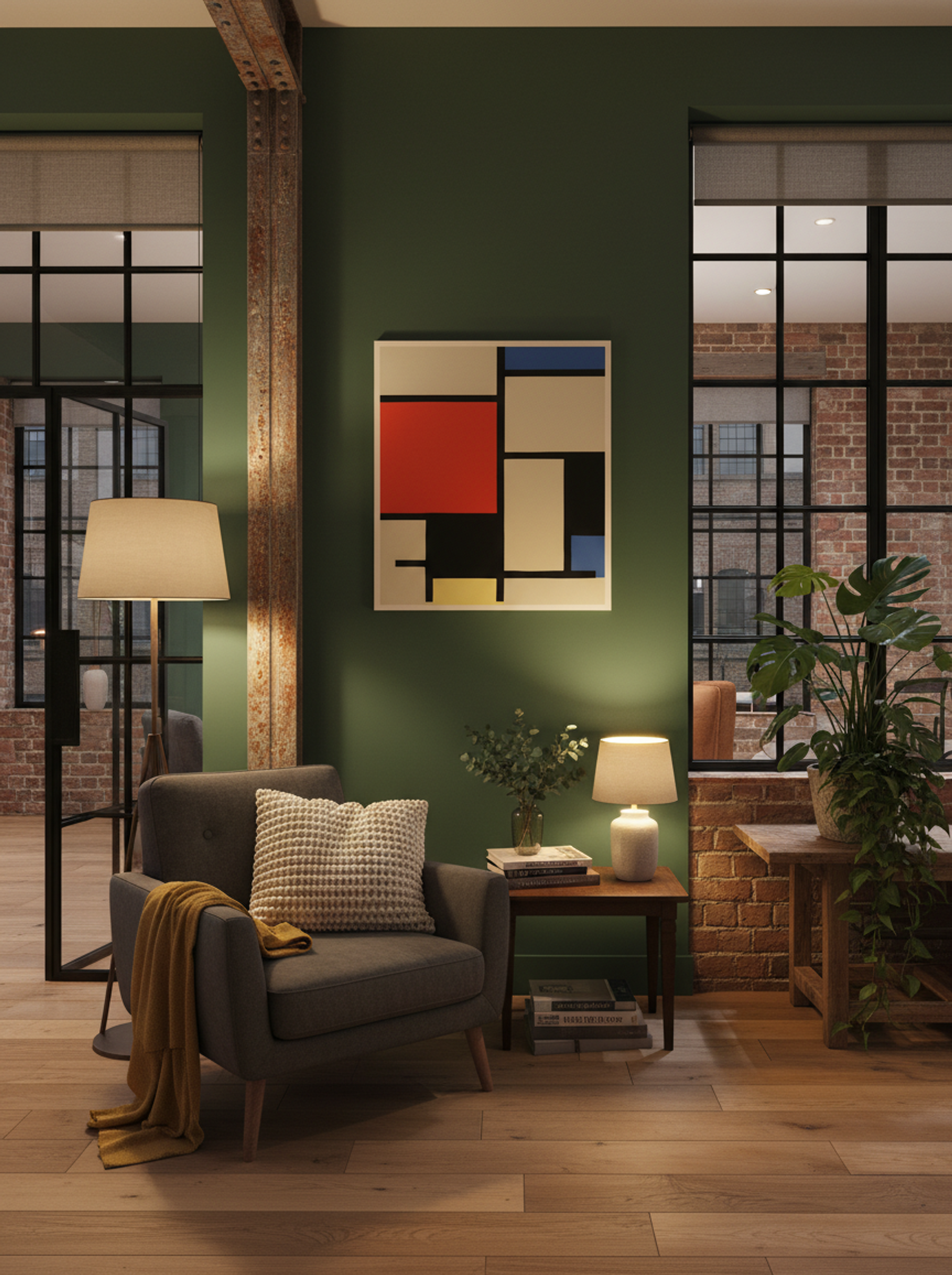 Composition with Red, Blue and Yellow - Piet Mondrian - Lifestyle