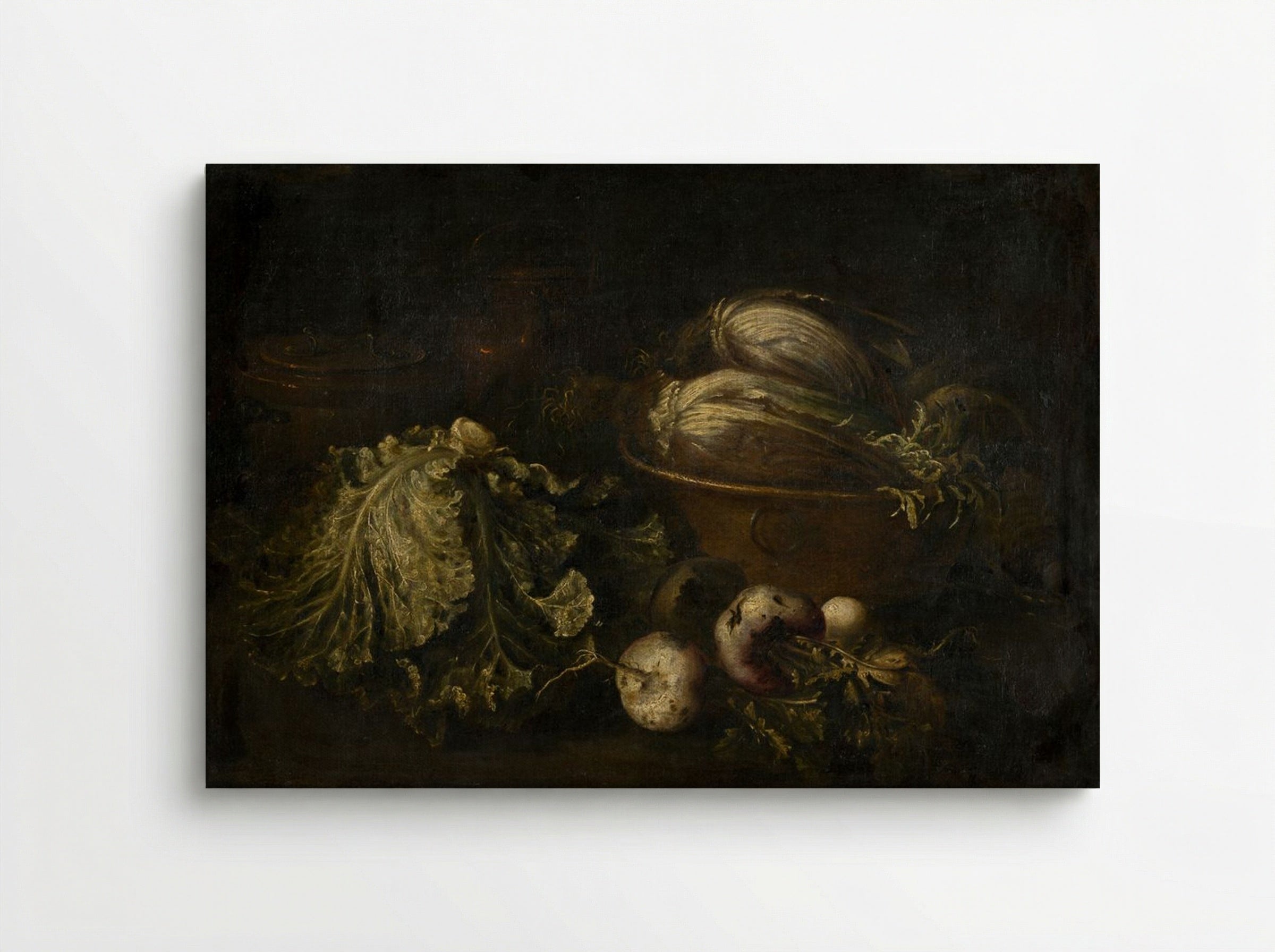 Still Life with Vegetables - Fine Art Print - Canvas