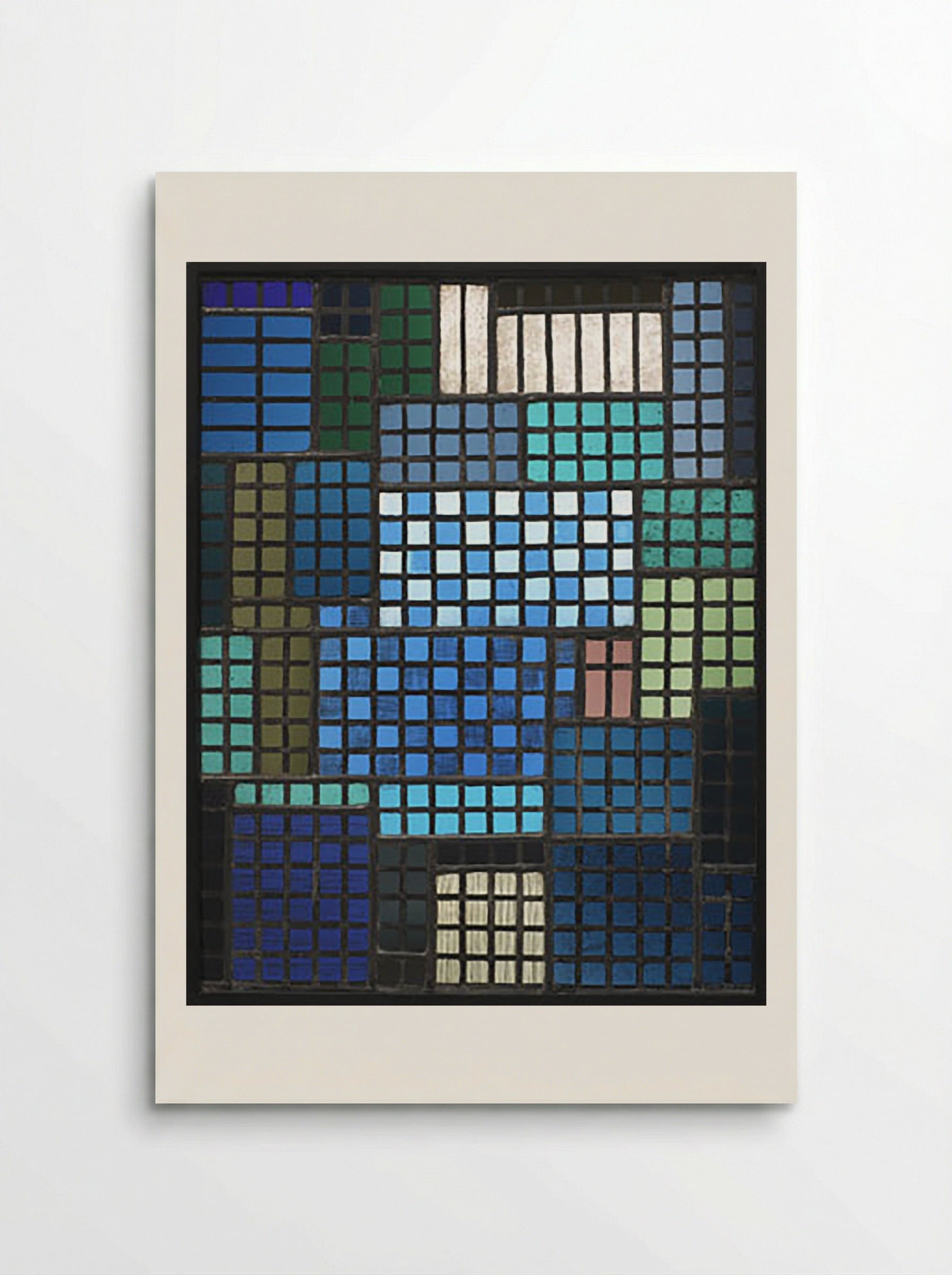 Park (Abstract Mosaic) - Fine Art Print - Poster