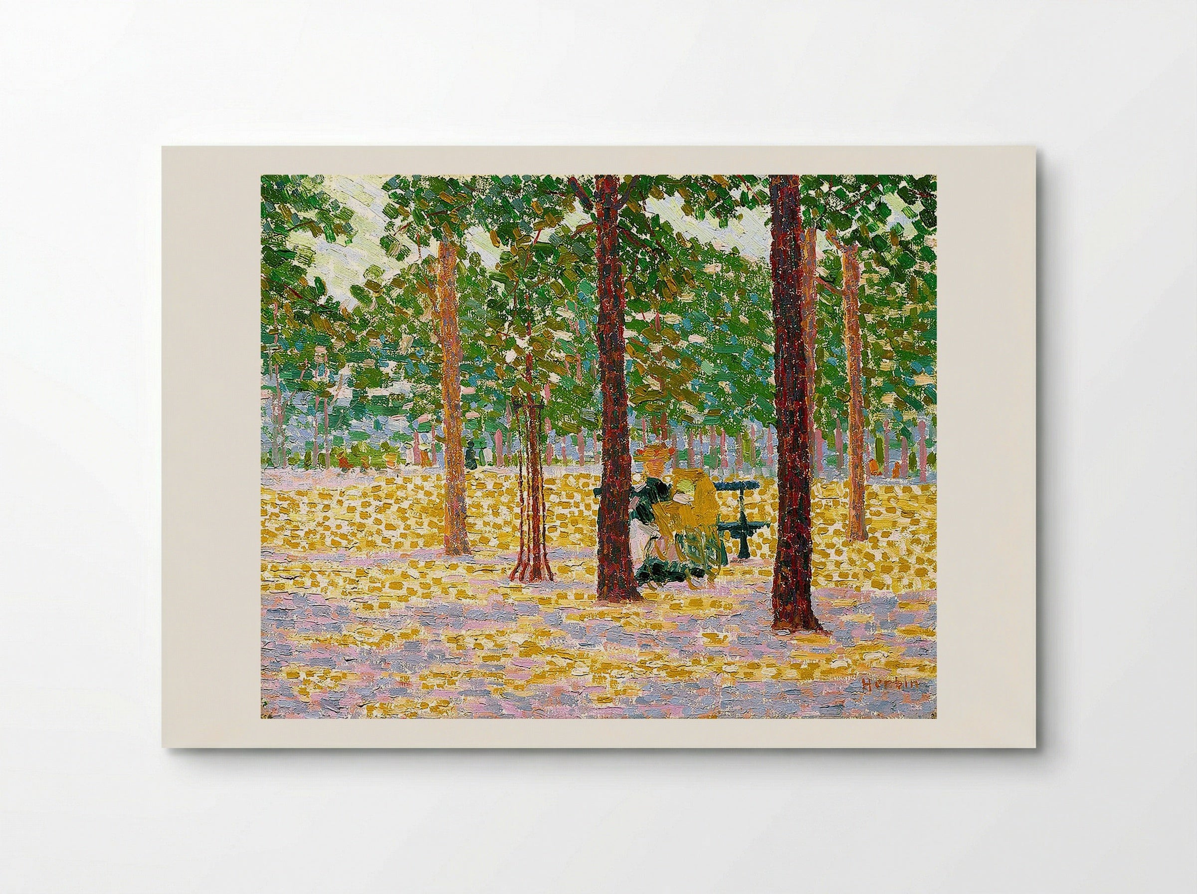 Park in Paris - Auguste Herbin - Poster