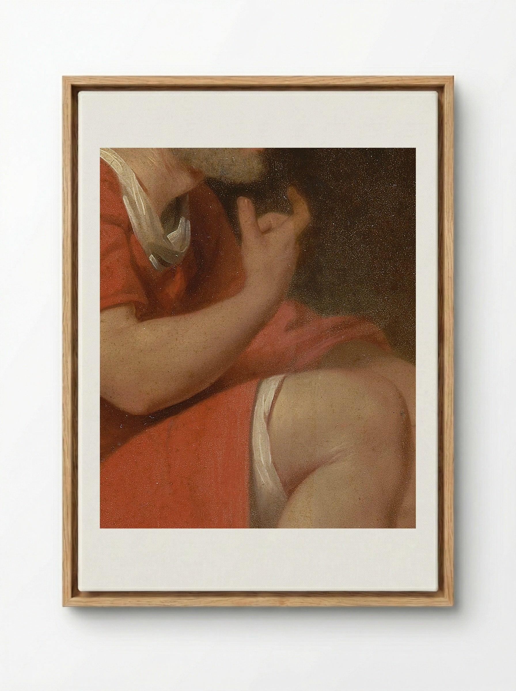 Robert, Duke of Normandy, in Prison - Jean-Jacques-François Le Barbier - Framed Canvas Wood