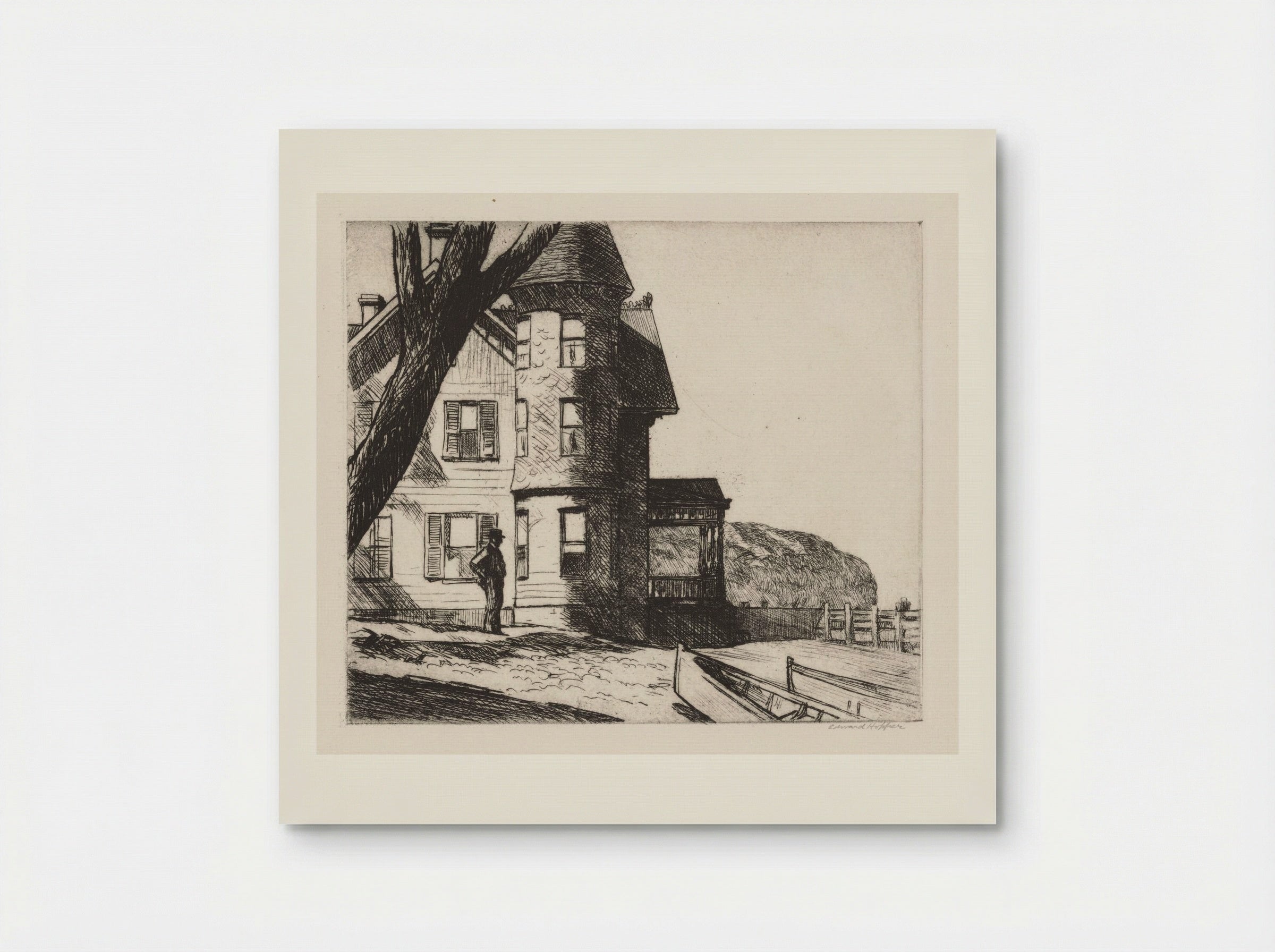 House by a River - Edward Hopper - Poster