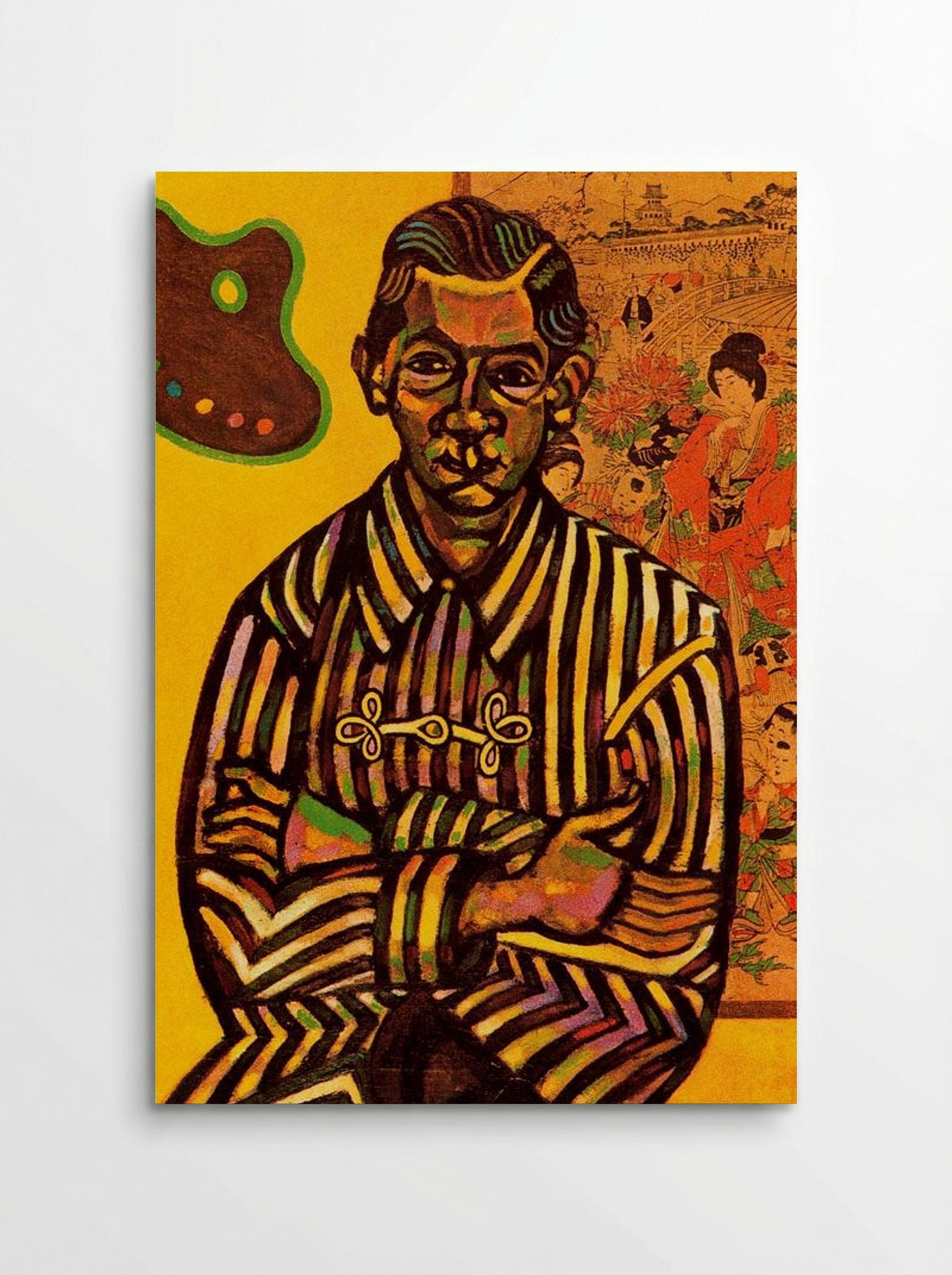 Portrait of E.C. Ricart - Joan Miró - Poster