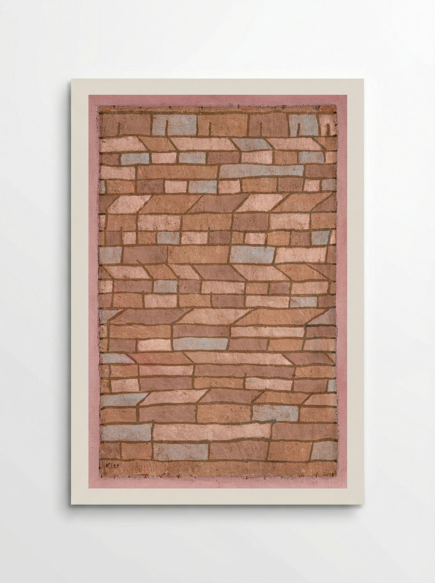 Barracks Settlement - Paul Klee - Poster