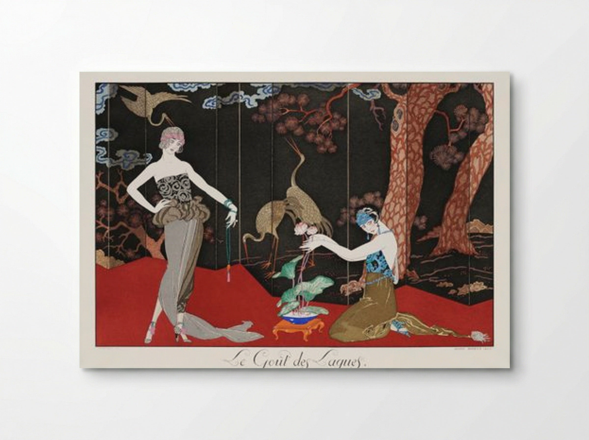 Le Goût des Laques - George Barbier - Poster