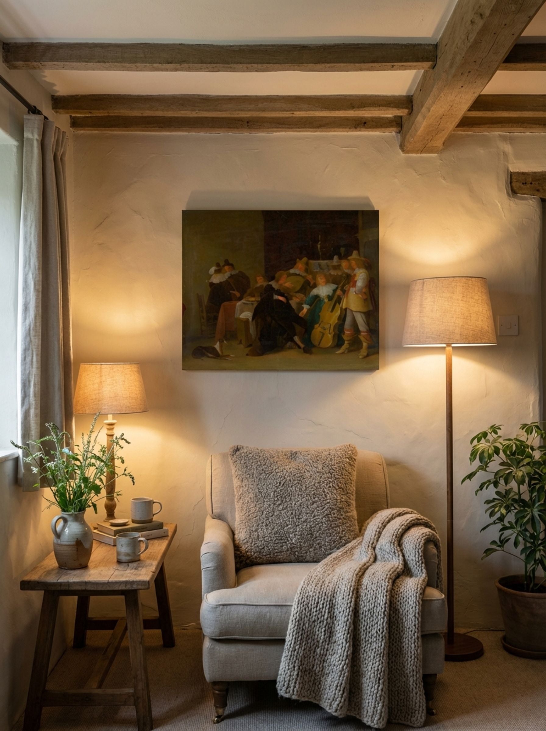 The Home Concert - Cornelis Saftleven - Lifestyle