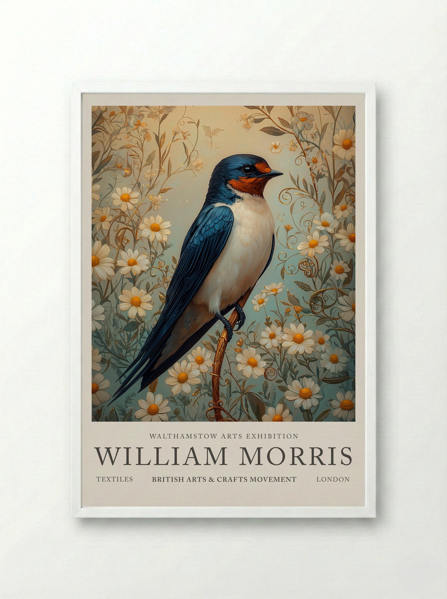 Barn Swallow Symphony - William Morris