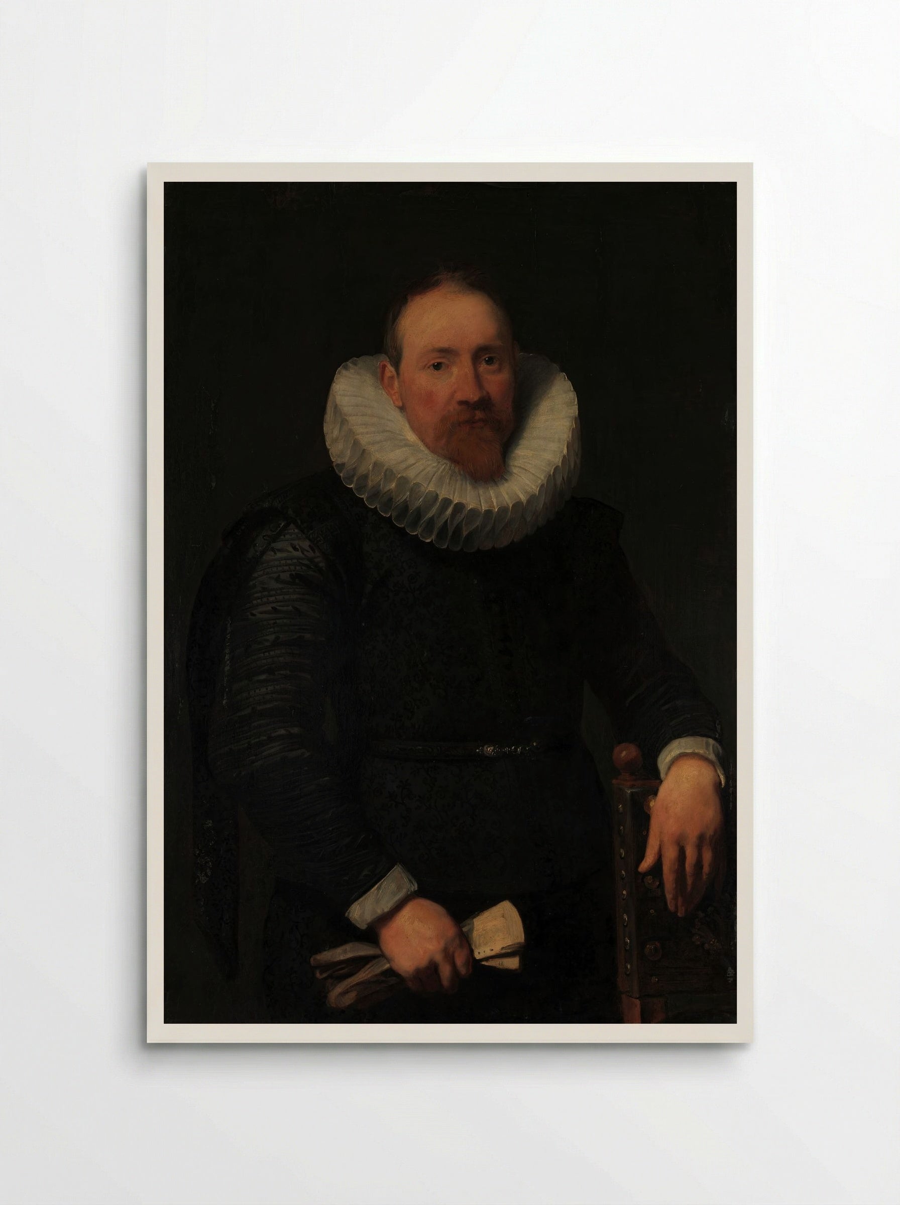 Portrait of a Man - Anthony van Dyck - Poster