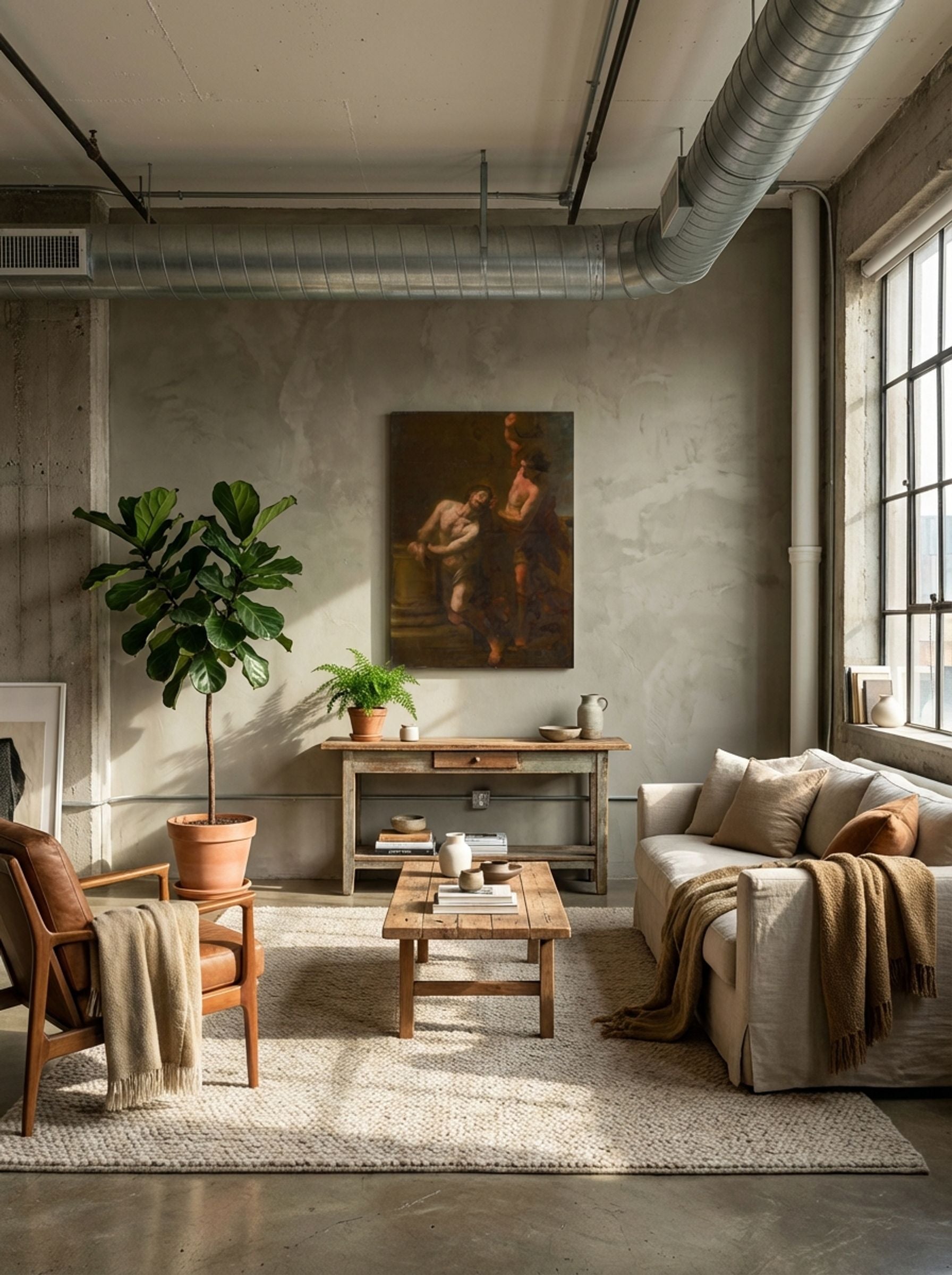 The Flagellation of Christ - Fine Art Print - Lifestyle