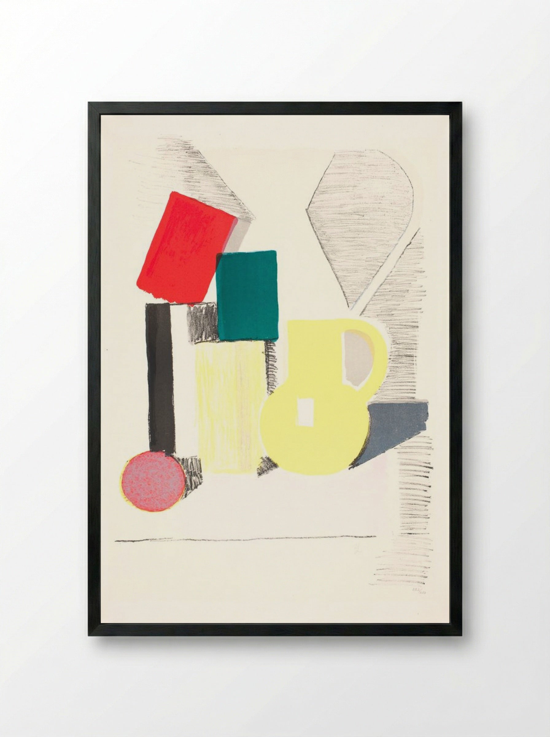 Setup - Vilhelm Lundstrøm - Framed Print Black