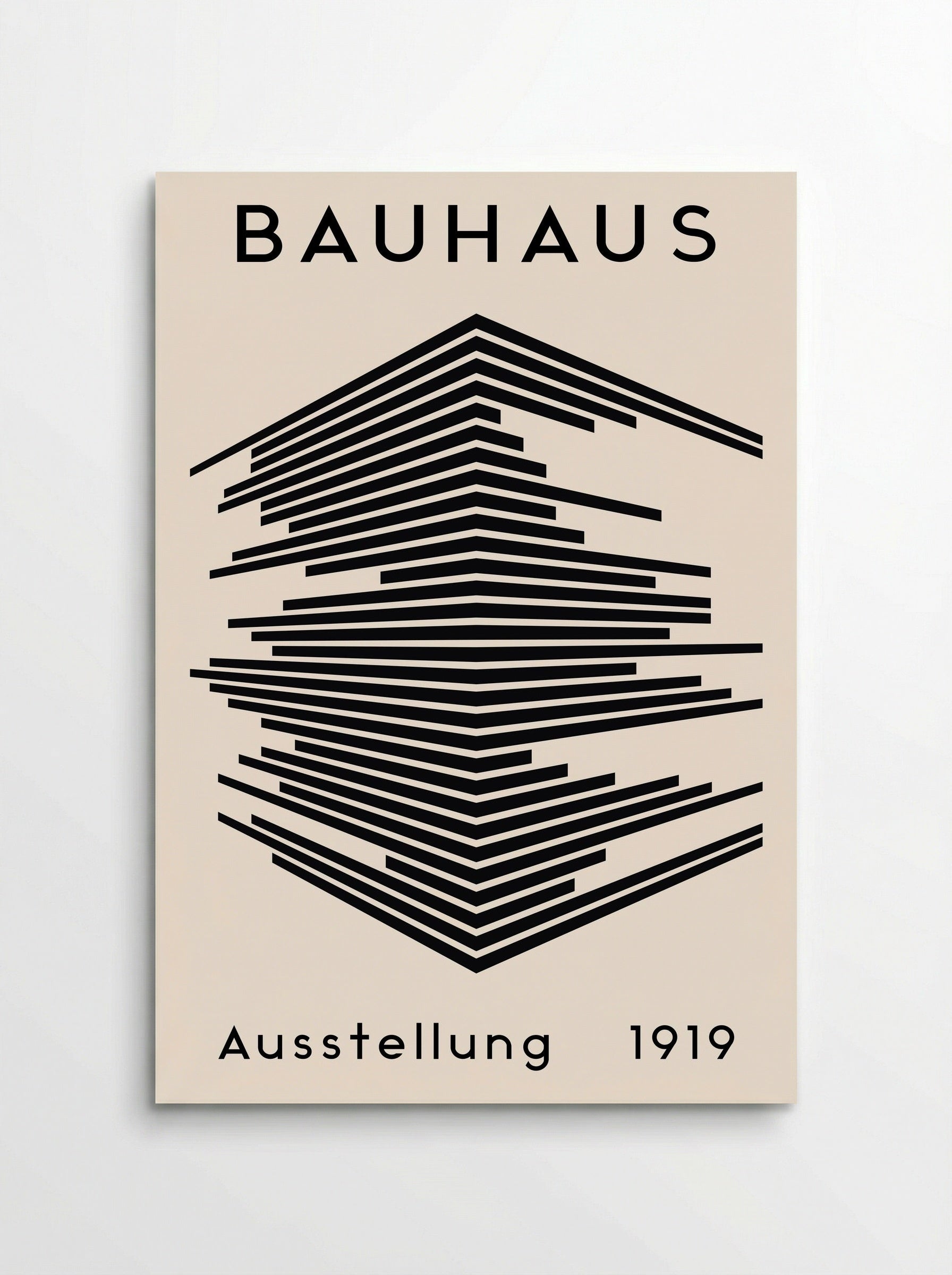 Bauhaus Architectural Lines - Poster