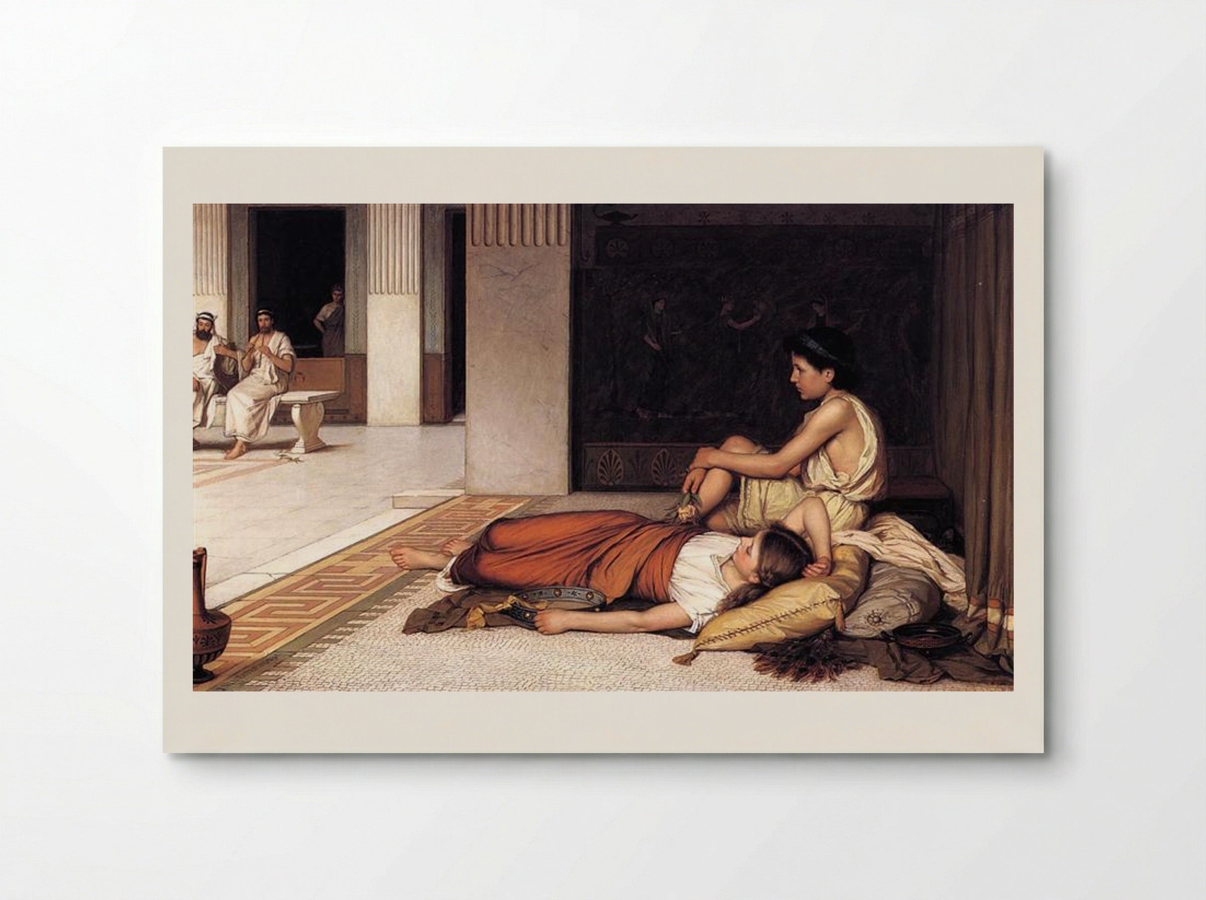 After the Dance - John William Waterhouse - Poster