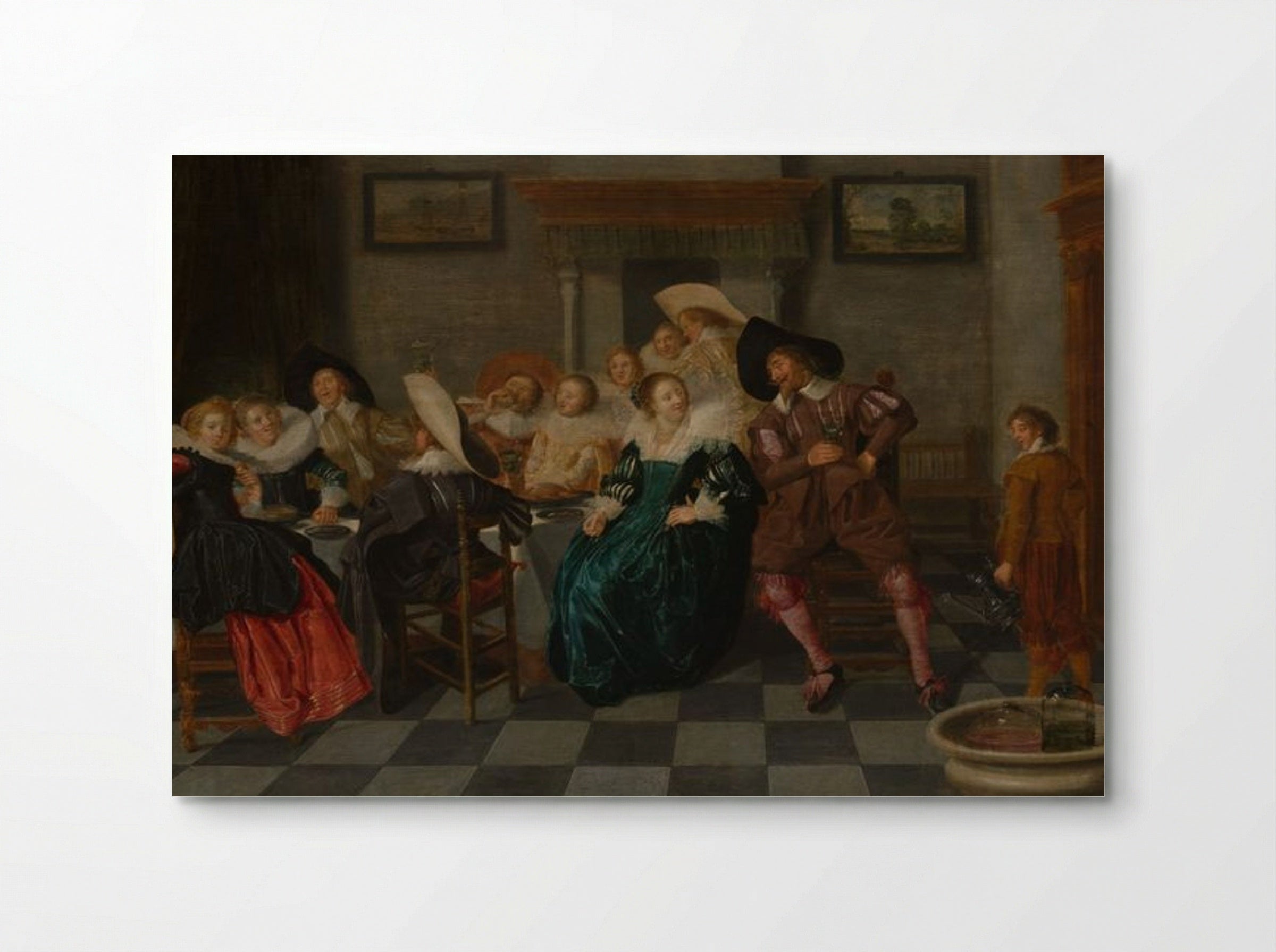 A Banquet - Frans Hals - Poster