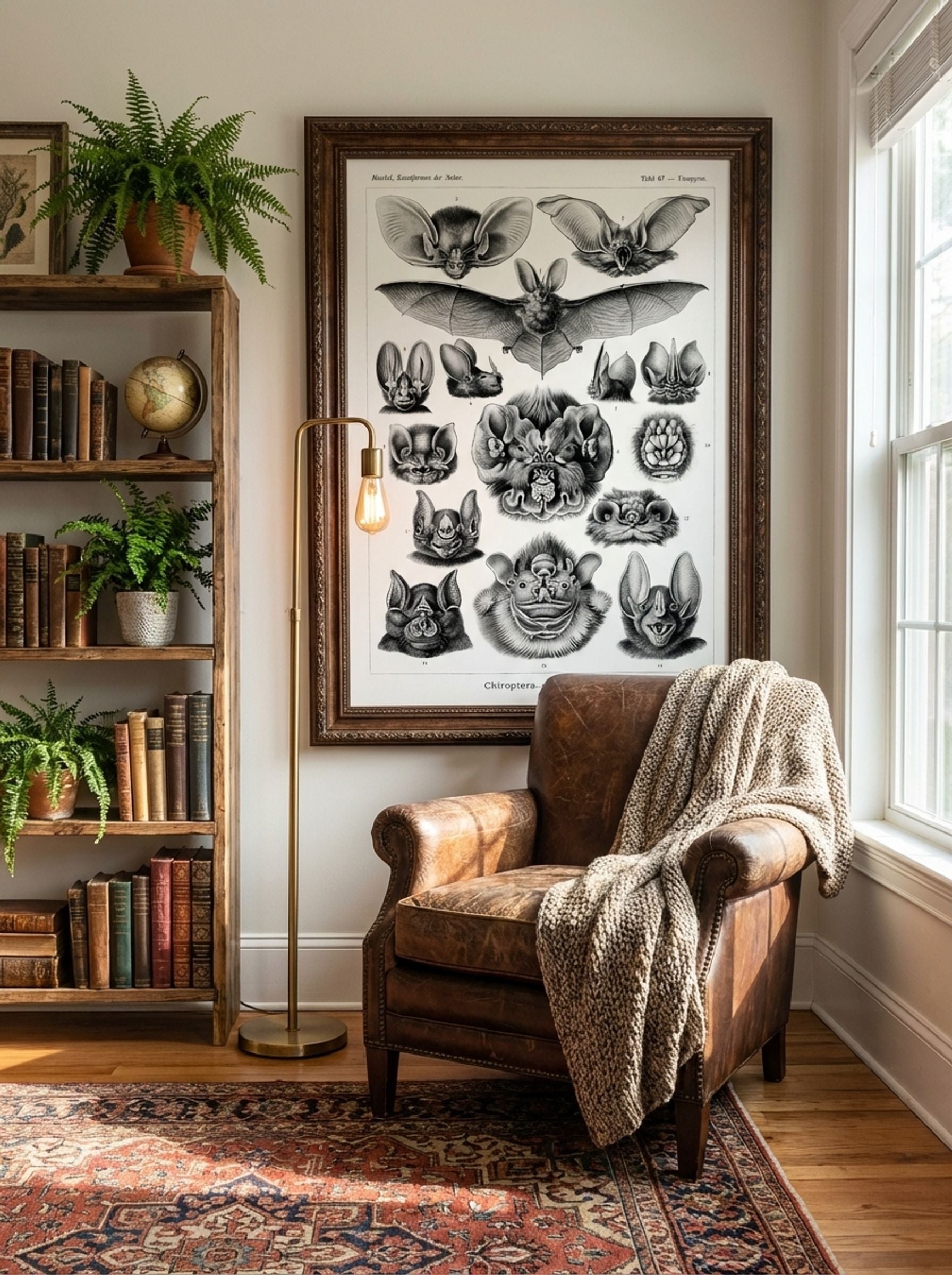 Chiroptera-Fledertiere (1904) - Ernst Haeckel - Lifestyle