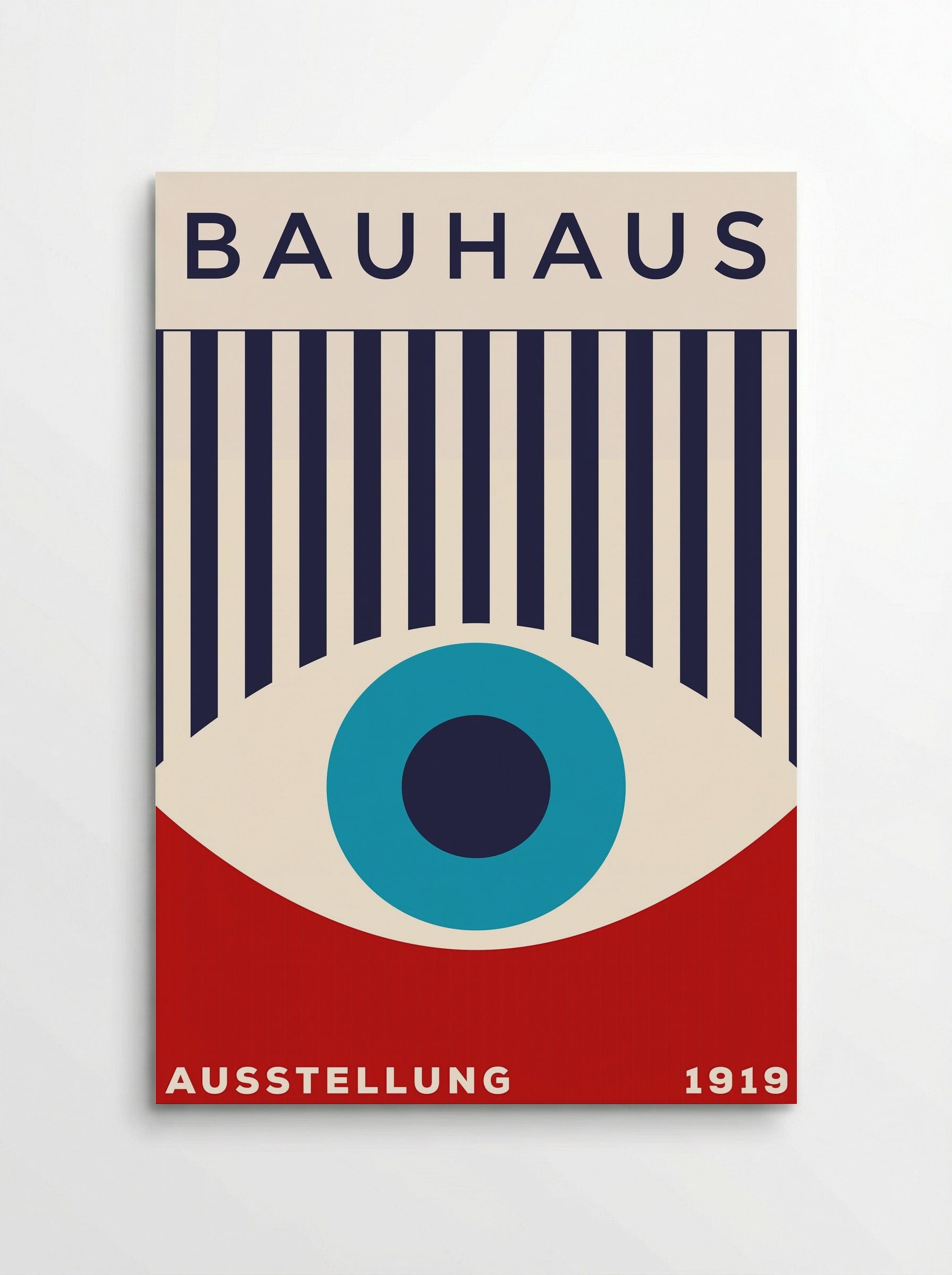 Bauhaus Eye Exhibition Poster - Poster