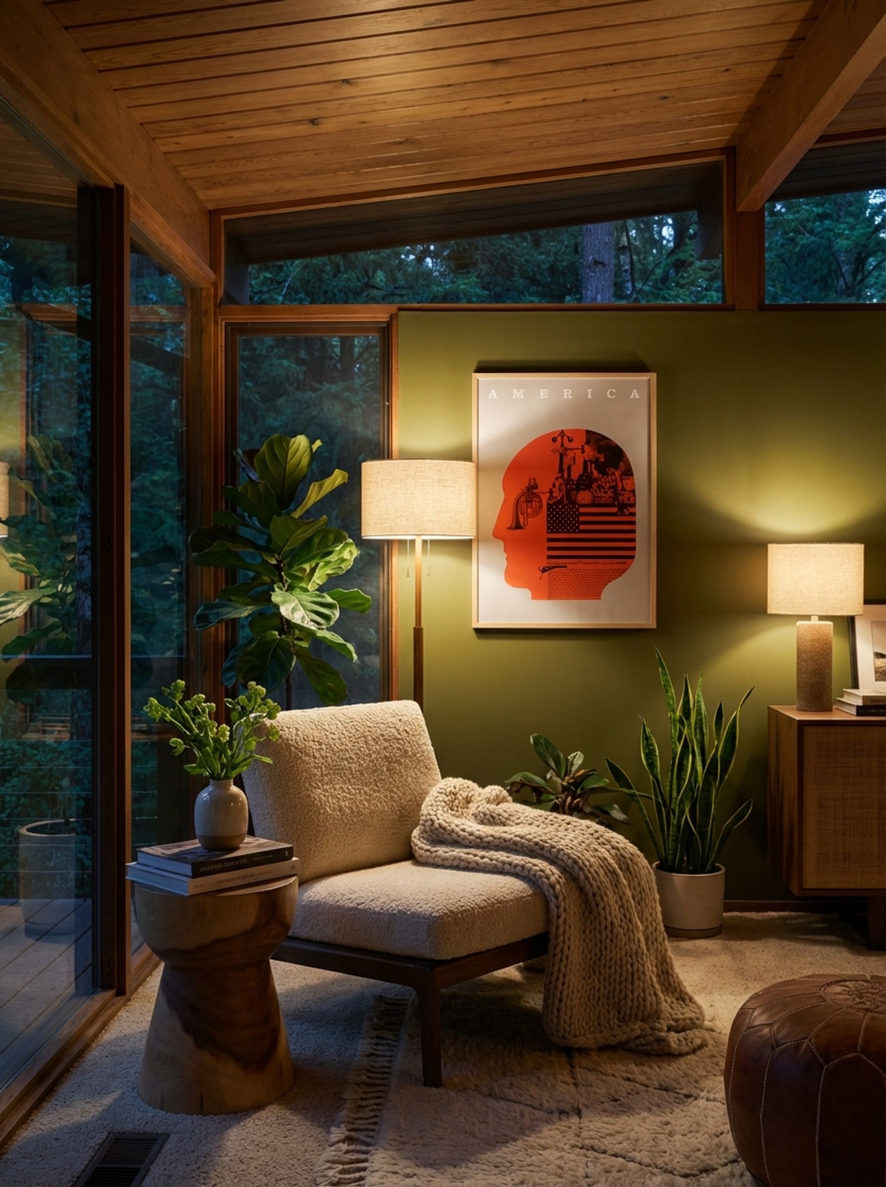 America: The Unanimous Declaration of the Thirteen United States - Fine Art Print - Lifestyle