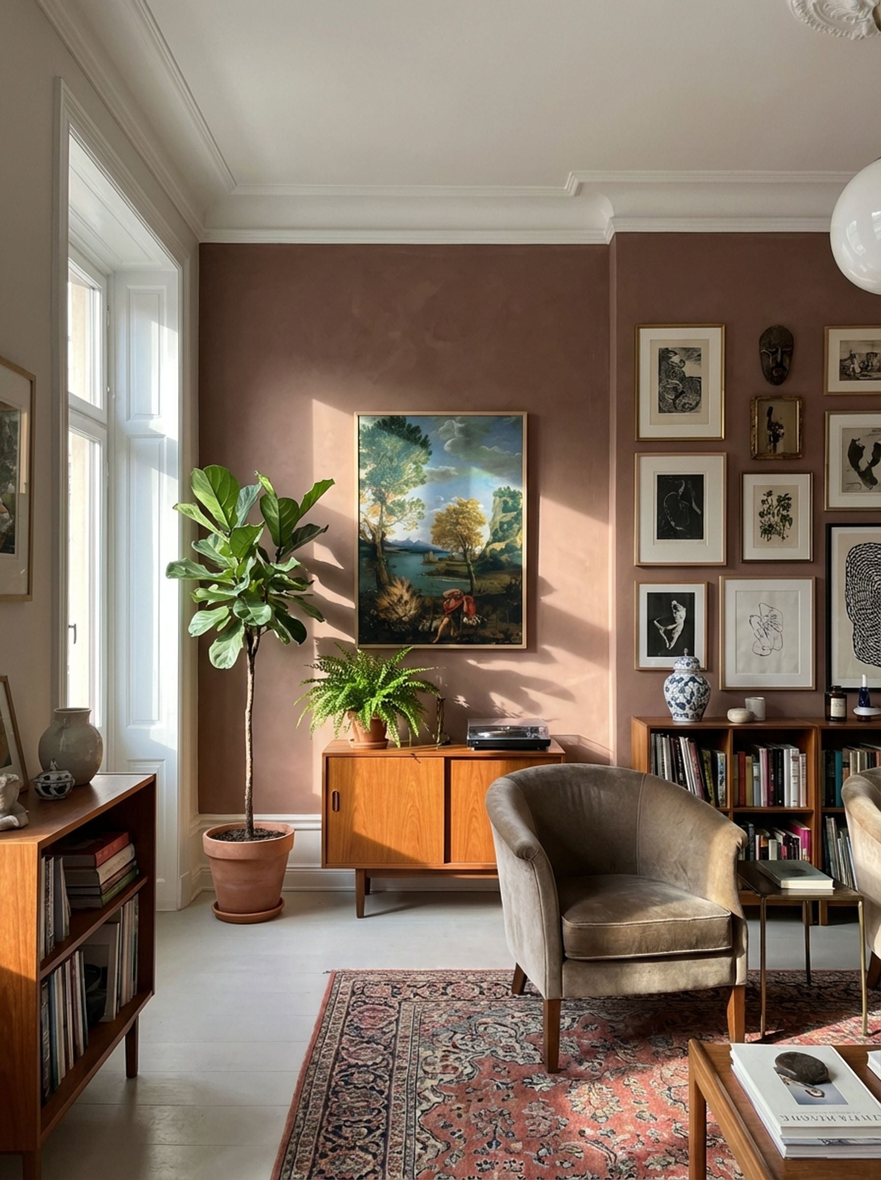 Landscape with Moses and the Burning Bush - Domenico Campagnola - Lifestyle